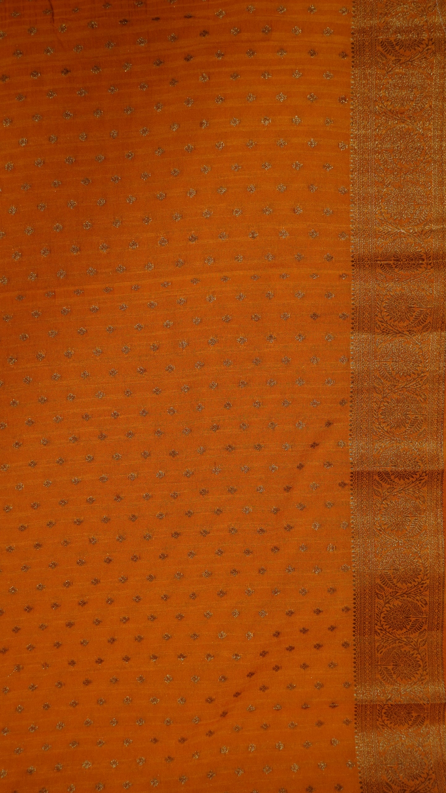 Banarasi Georgette Saree- Mustard