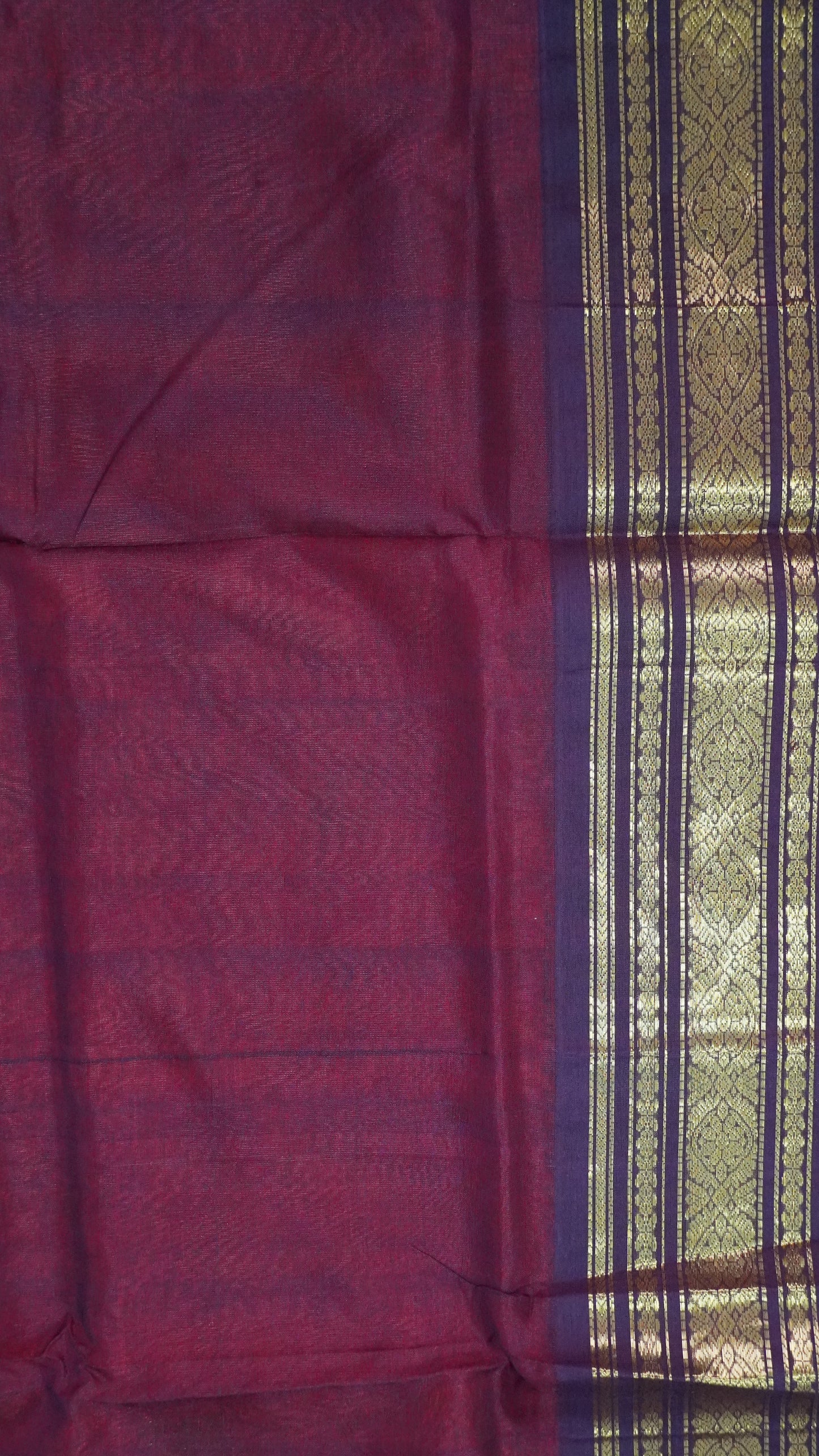 Pure Silk Cotton -Orange