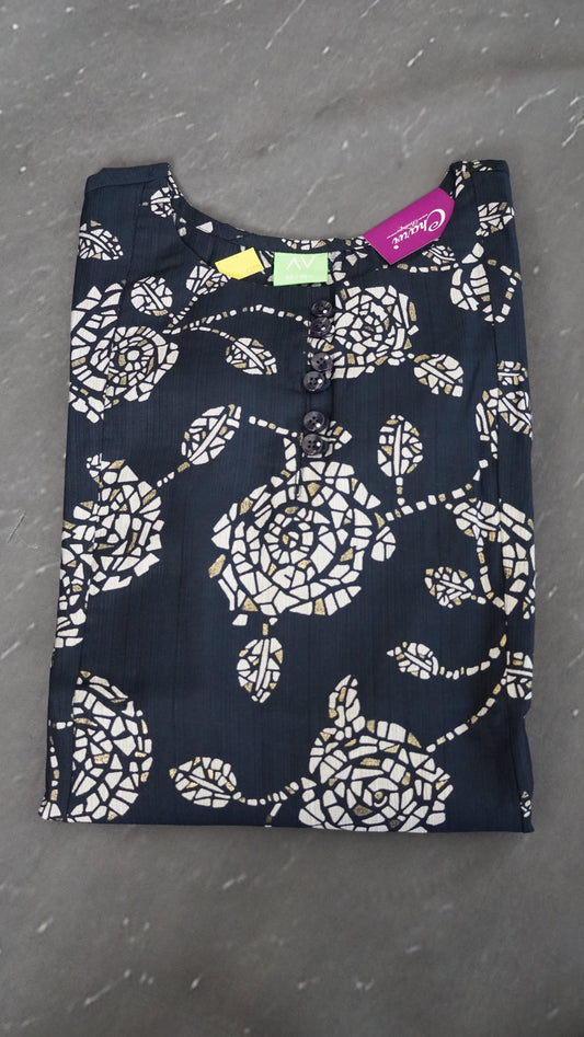 Kurti -A line Floral Pattern