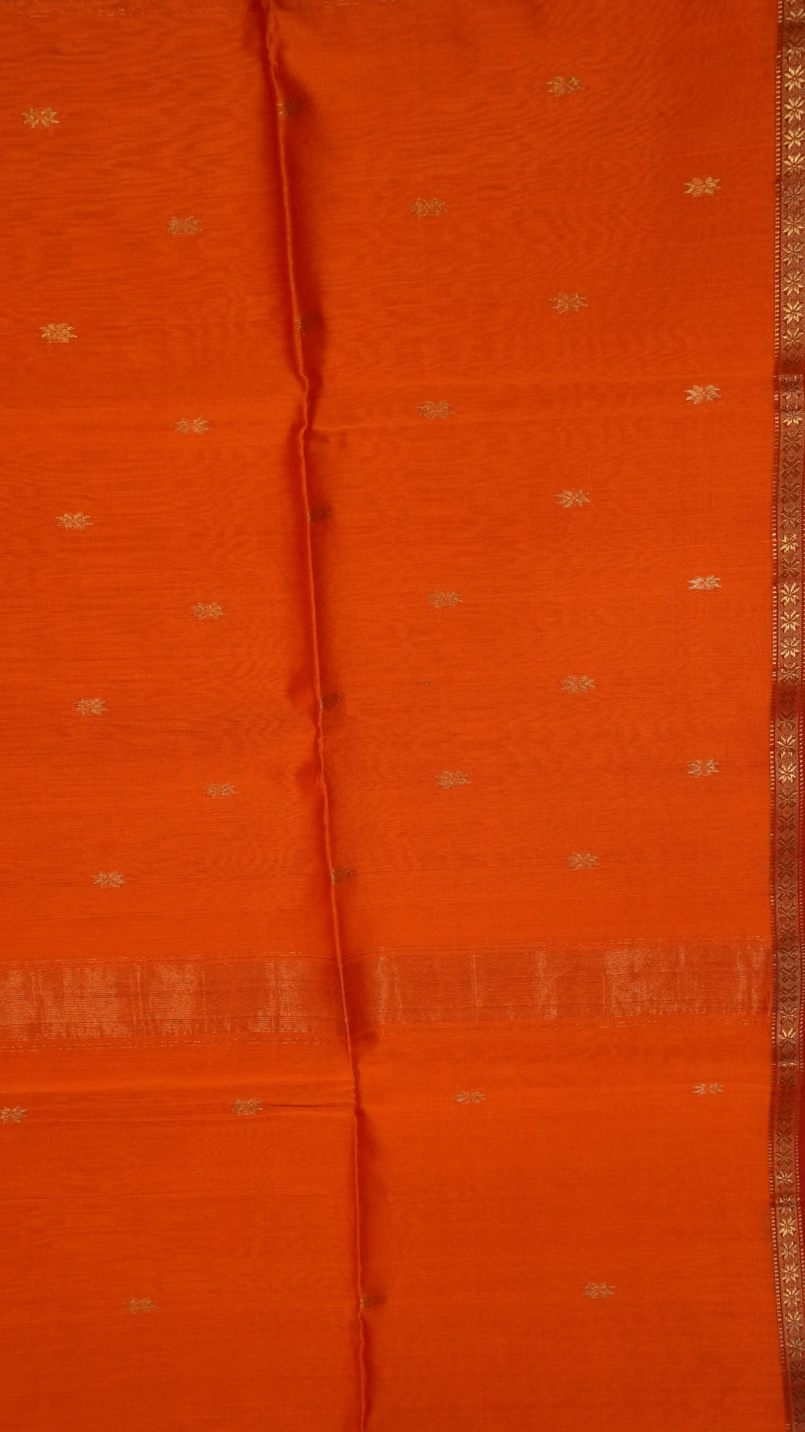 Maheswari Saree - Orange