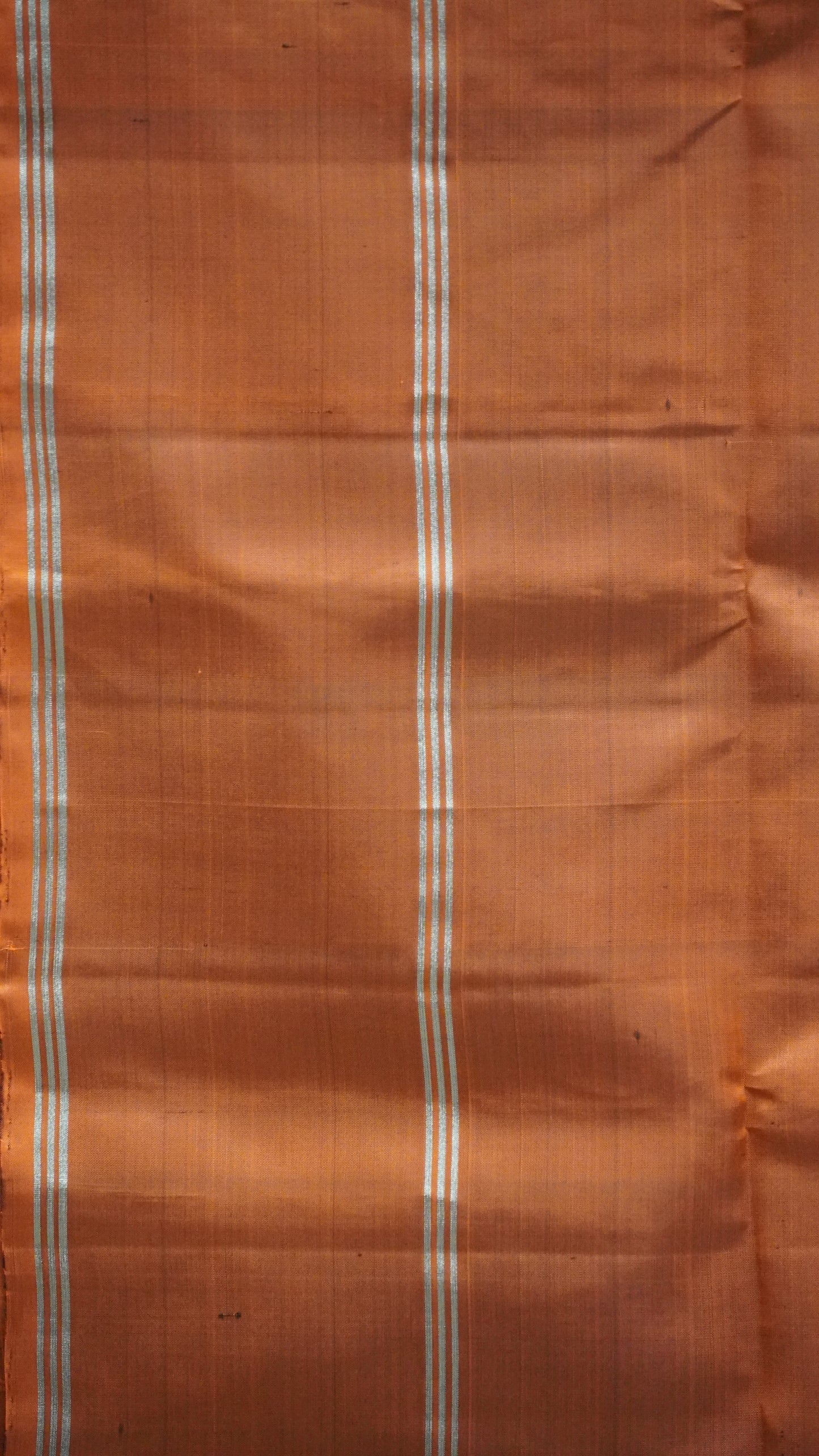 Pure Soft Silk Saree - Black-Brick Red