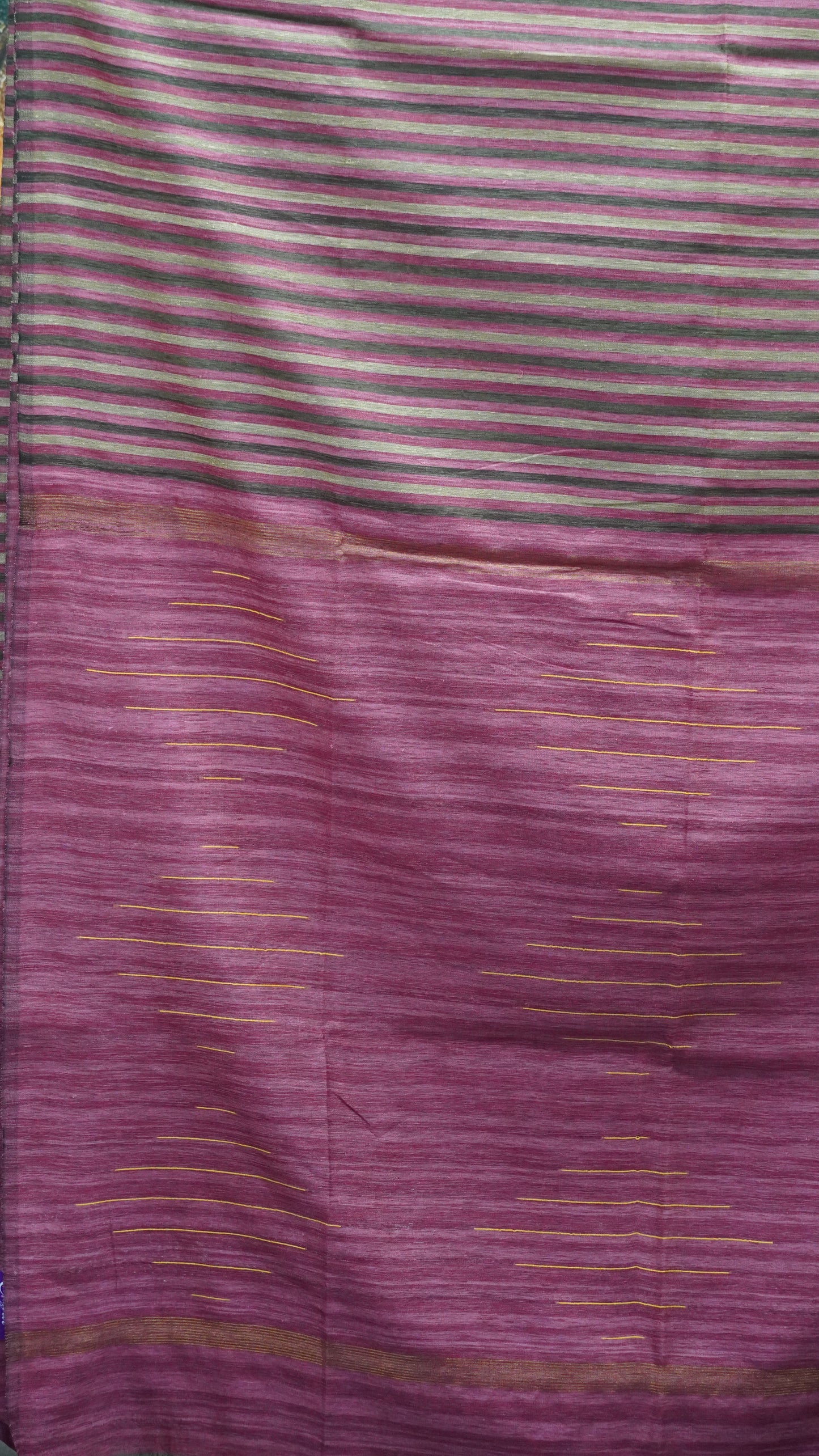 Matka Tussar-Maroon