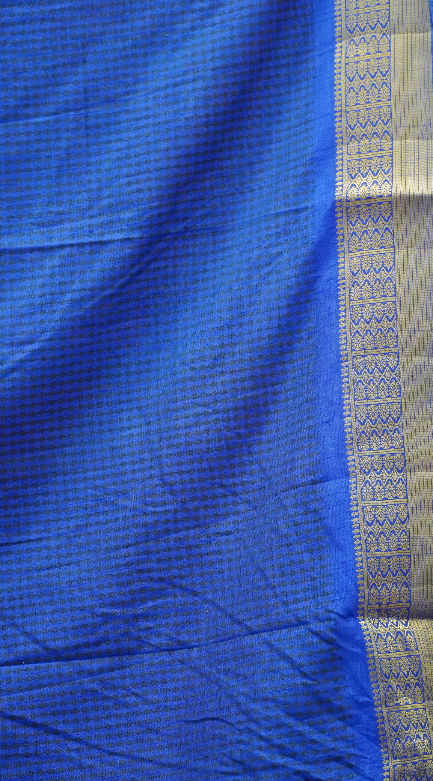 Semi Pattola Saree Kolam Print - Light Purple