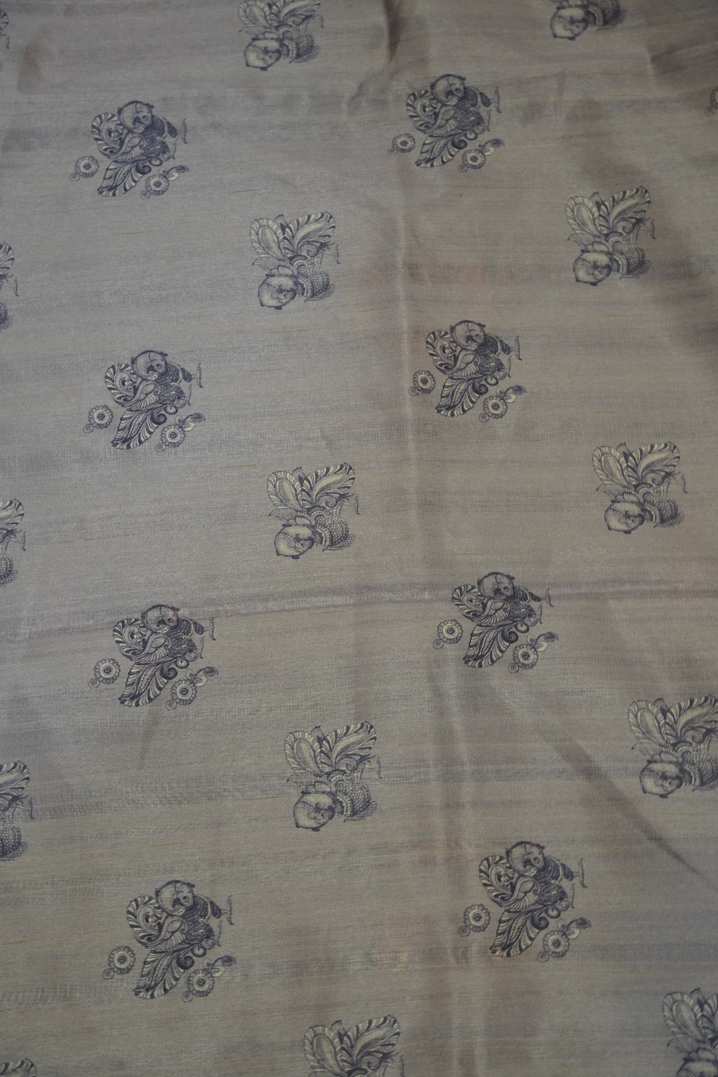 A Kota Saree - Embroidery Border - Light Purple
