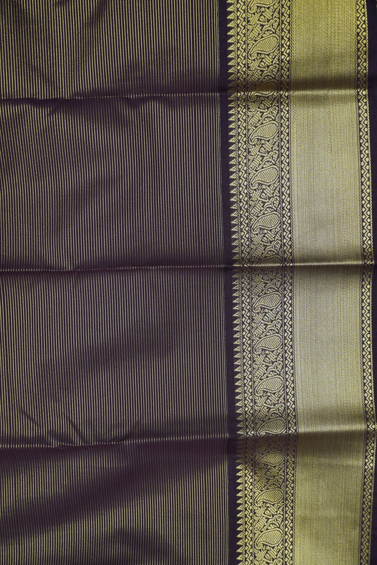 Semi Silk Saree - Orange