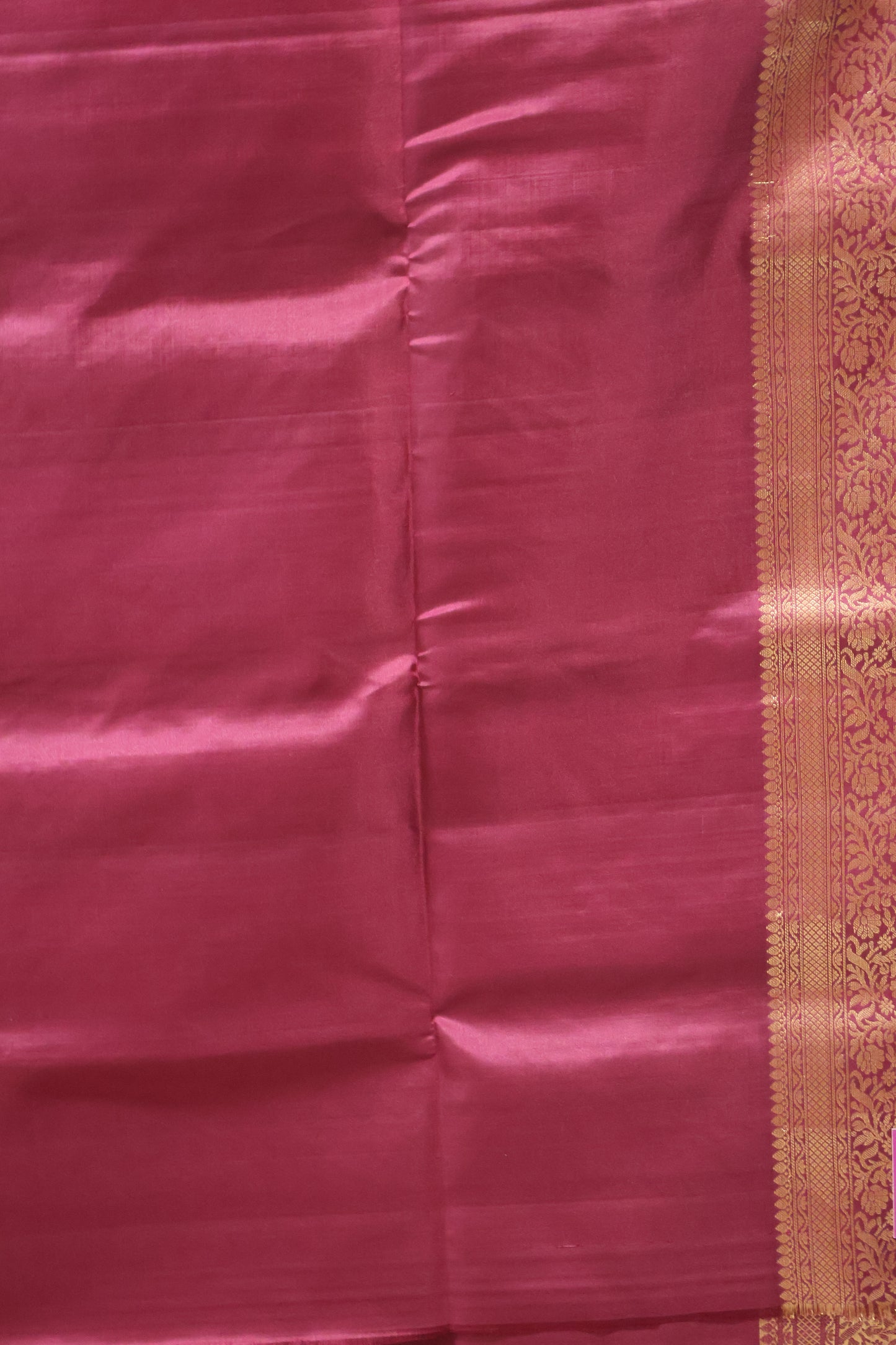 Pure Soft Silk Saree - Brown - Arakku