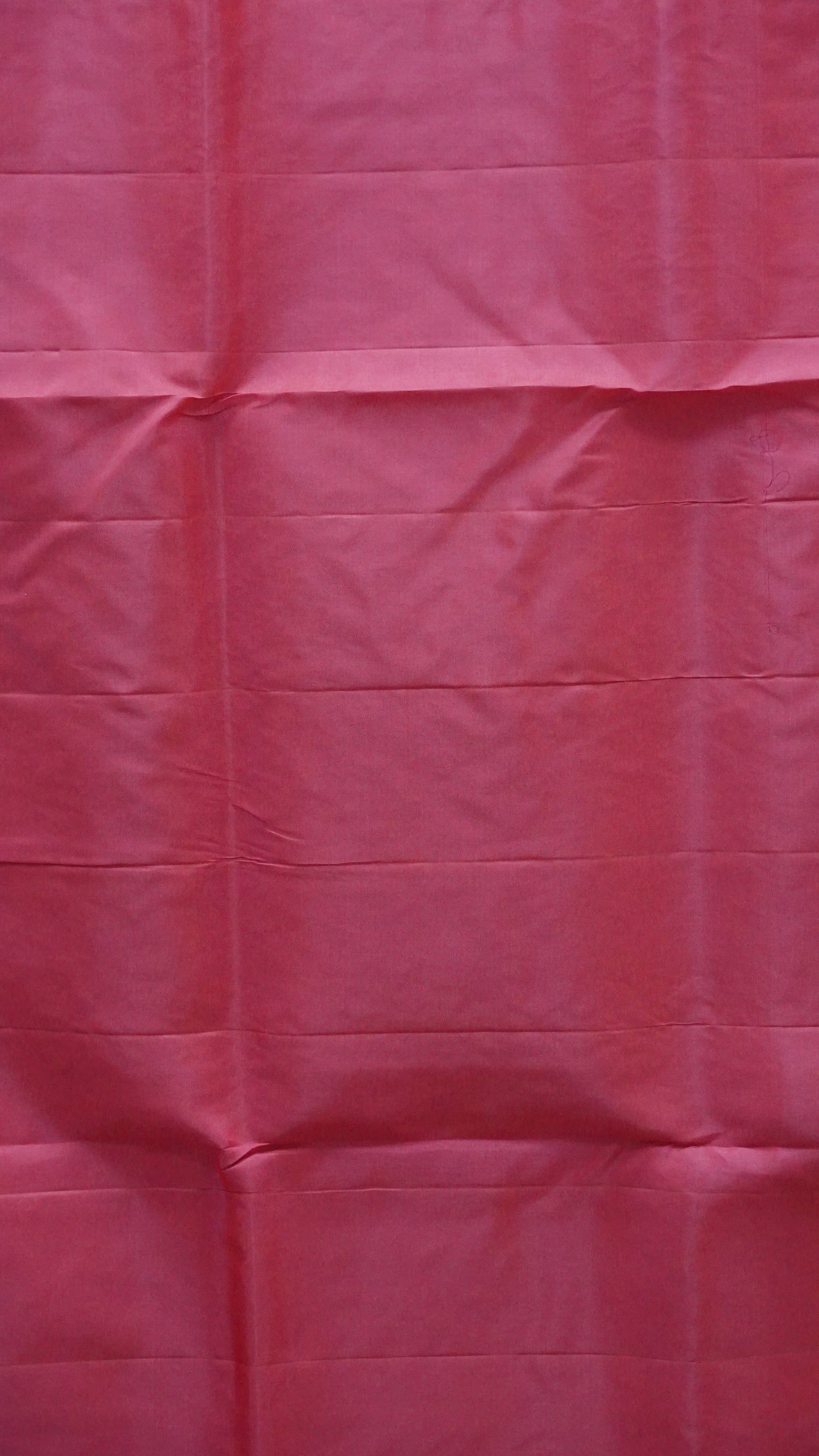 Pure Soft Silk Saree  1  1/2 Warp - Bottle Green to Pink