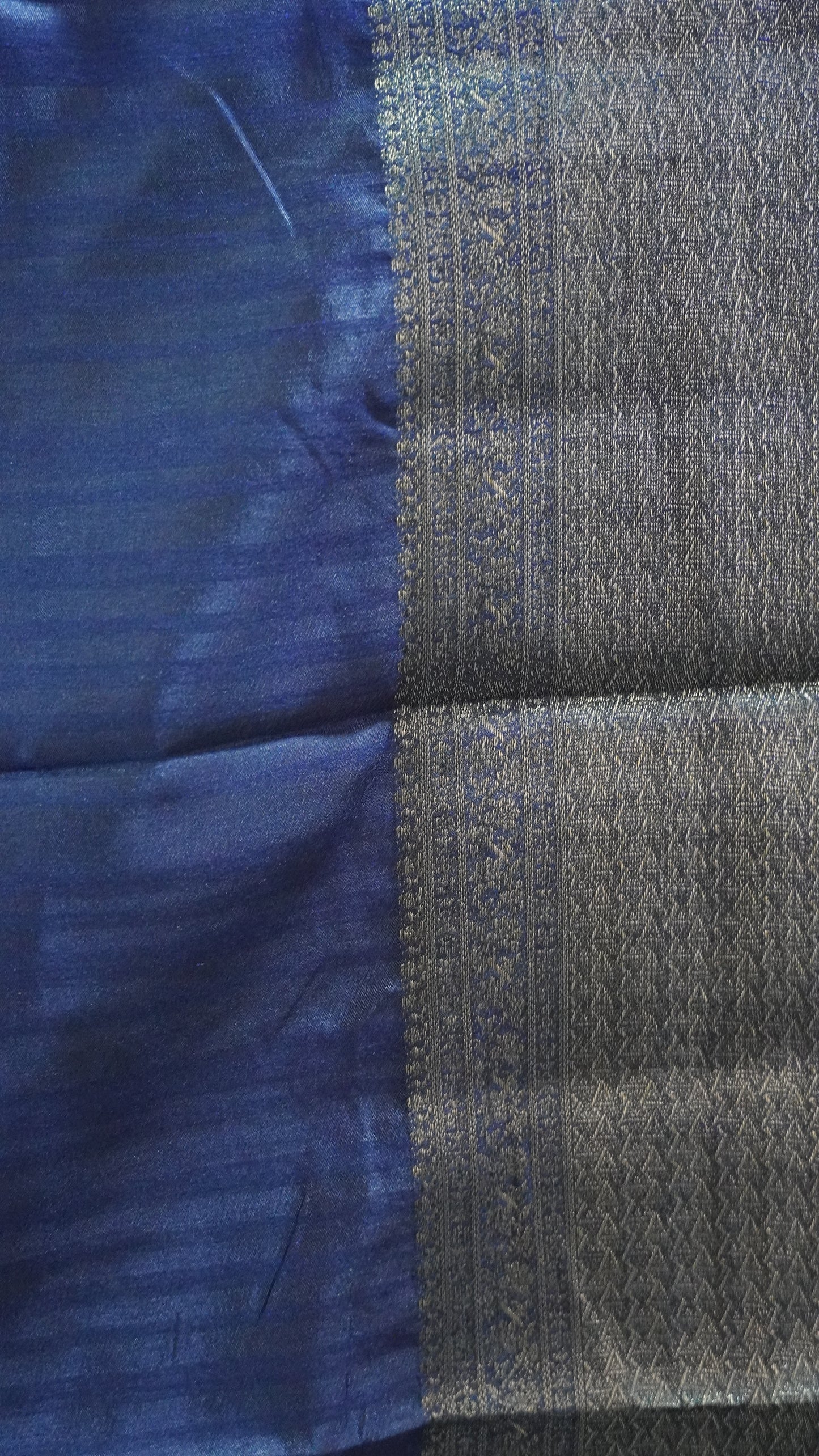 Matka Tussar-Ramar Blue