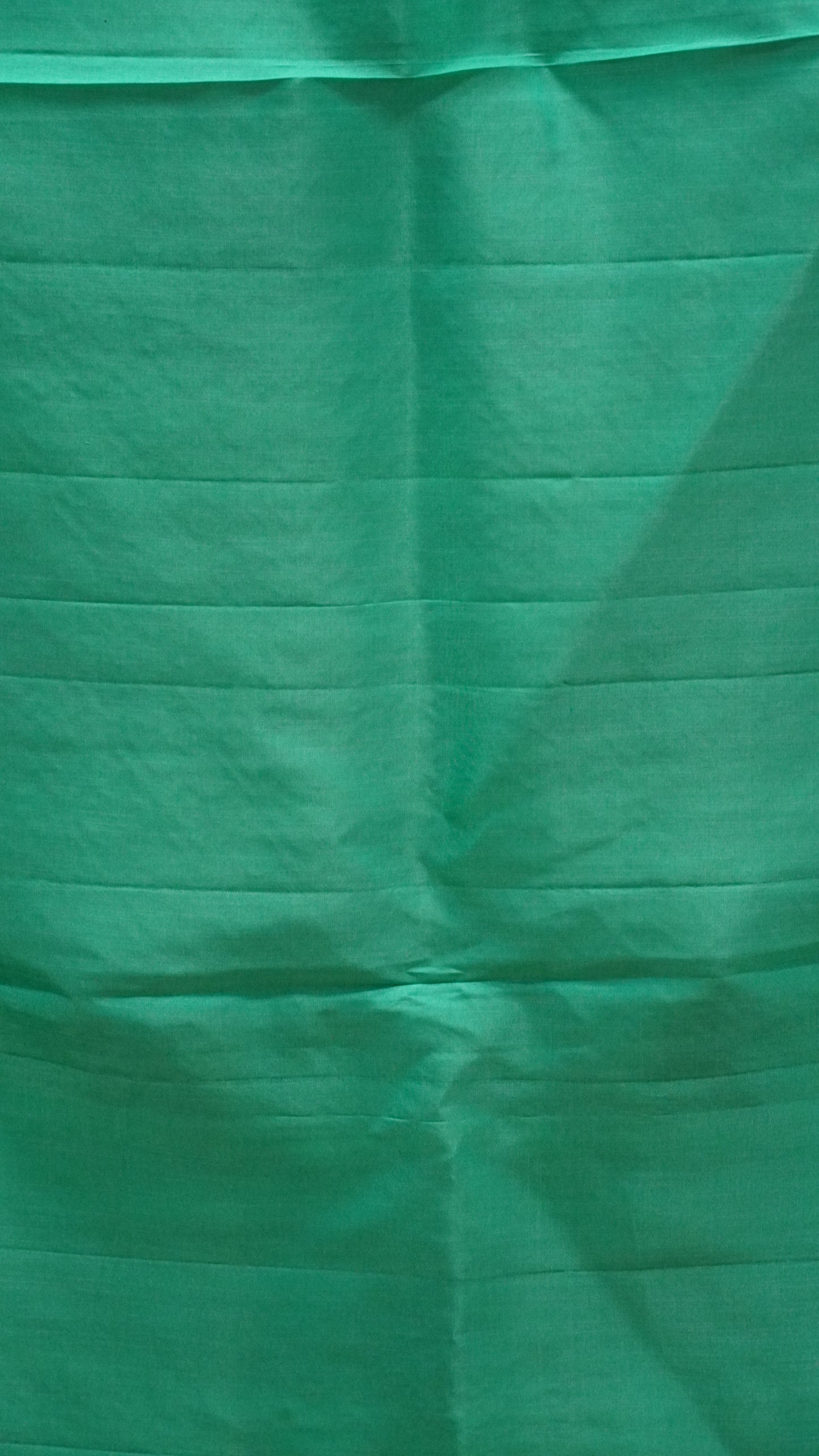 Pure Soft Silk Saree  1  1/2 Warp - Peach - Pink to Teal Green