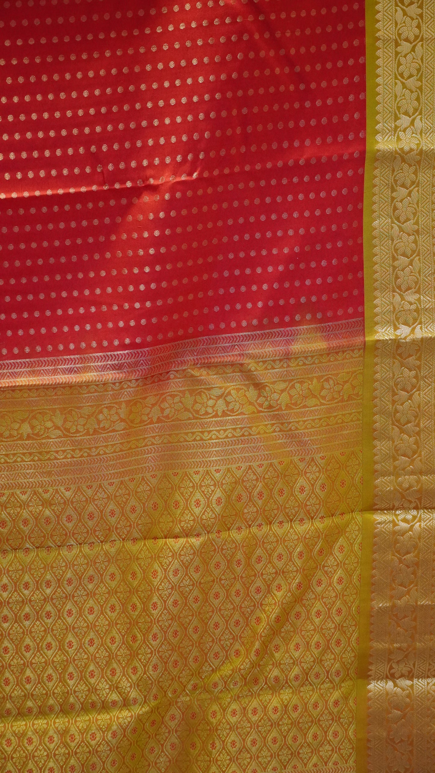 Akshayam - Pure Kanjivaram Saree - Red 1000 Butta