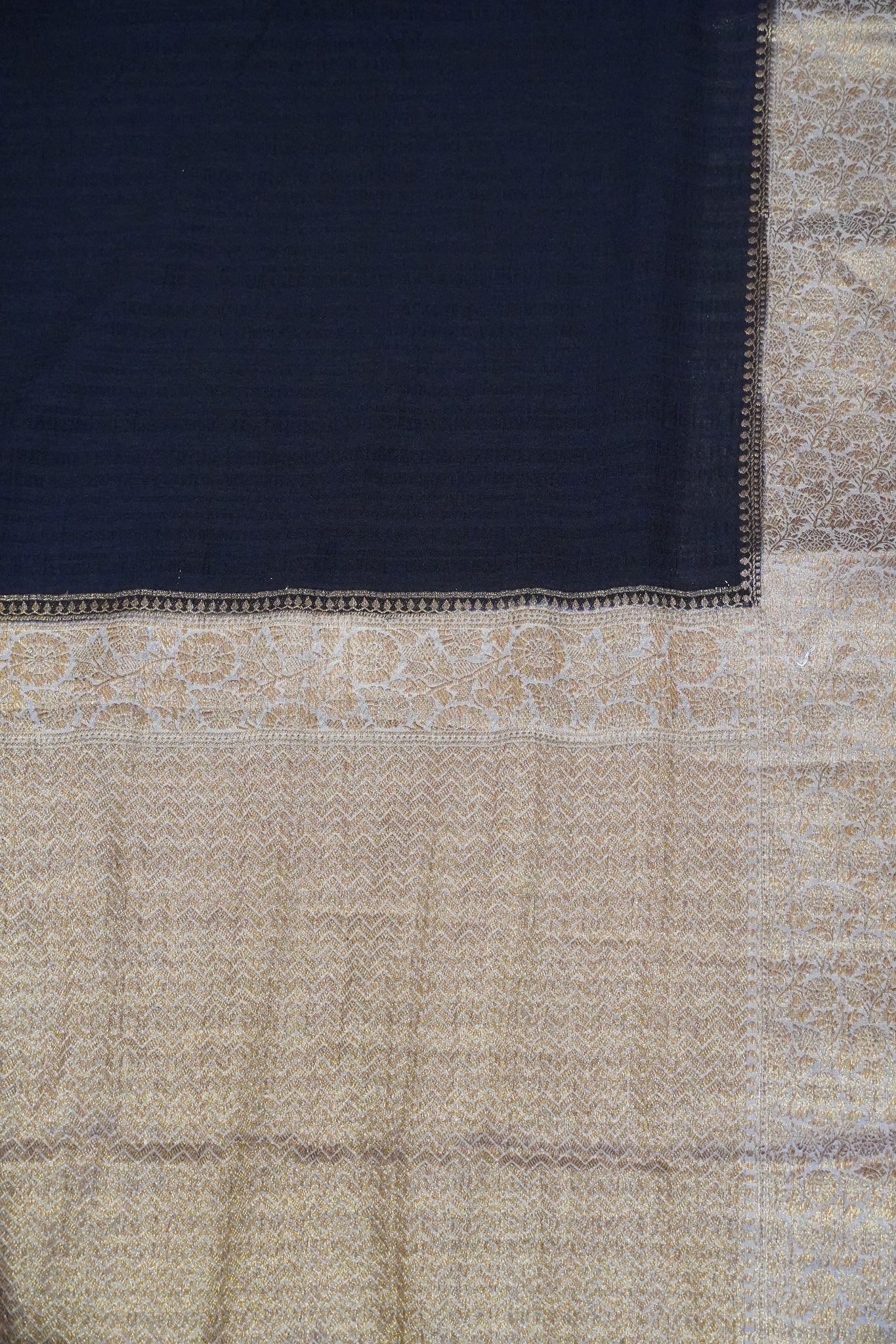 Banarasi Georgette Saree - Black