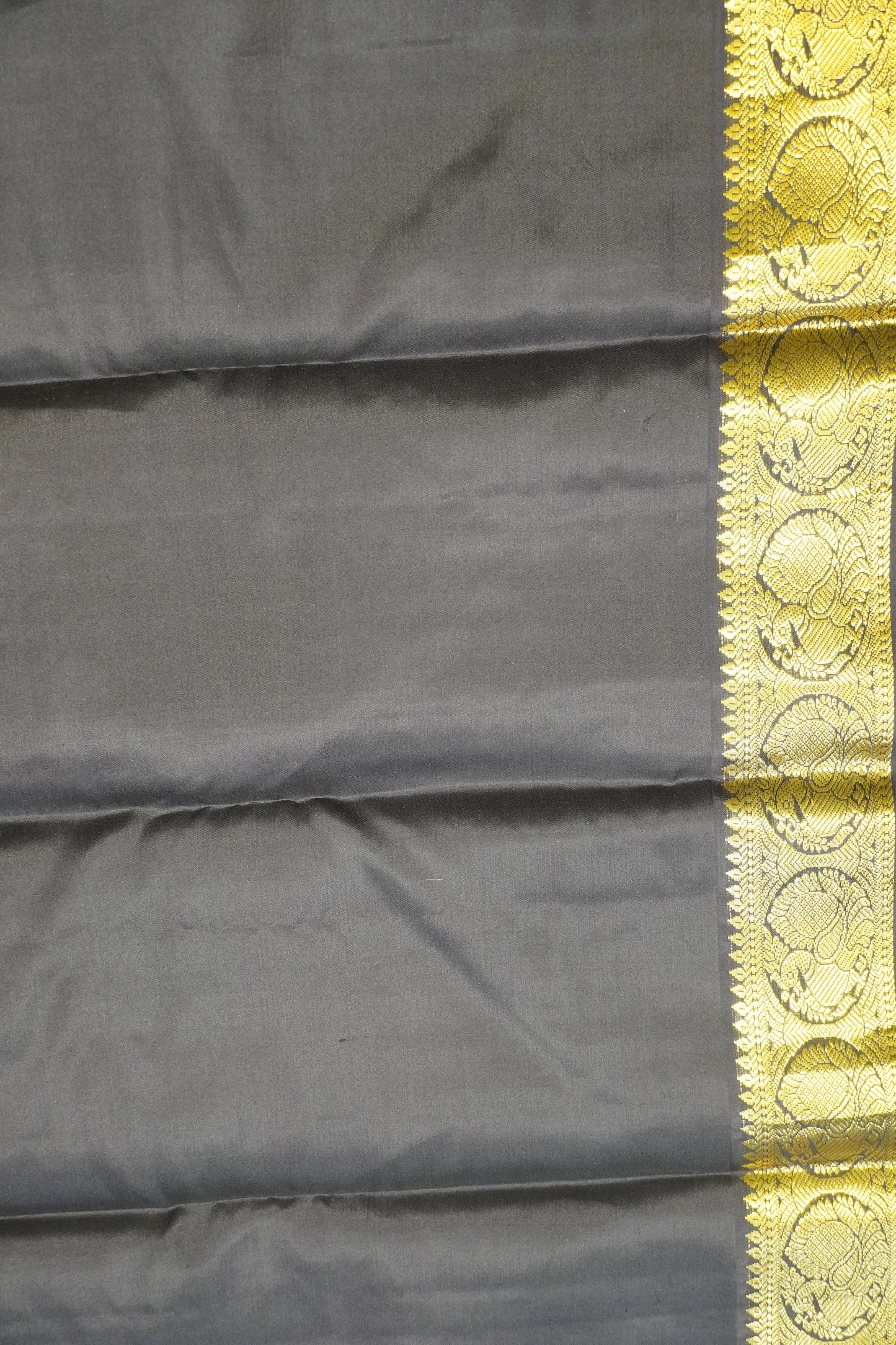 Pure Kanjivaram Silk Saree - Onion Pink- Brown