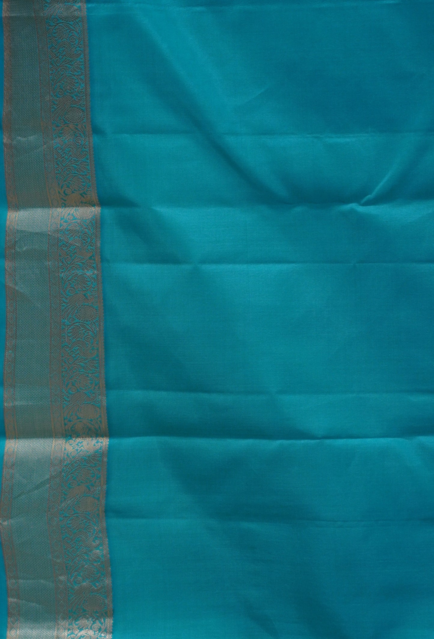Pure Kanjivaram Saree Vairaoosi - Navy Blue