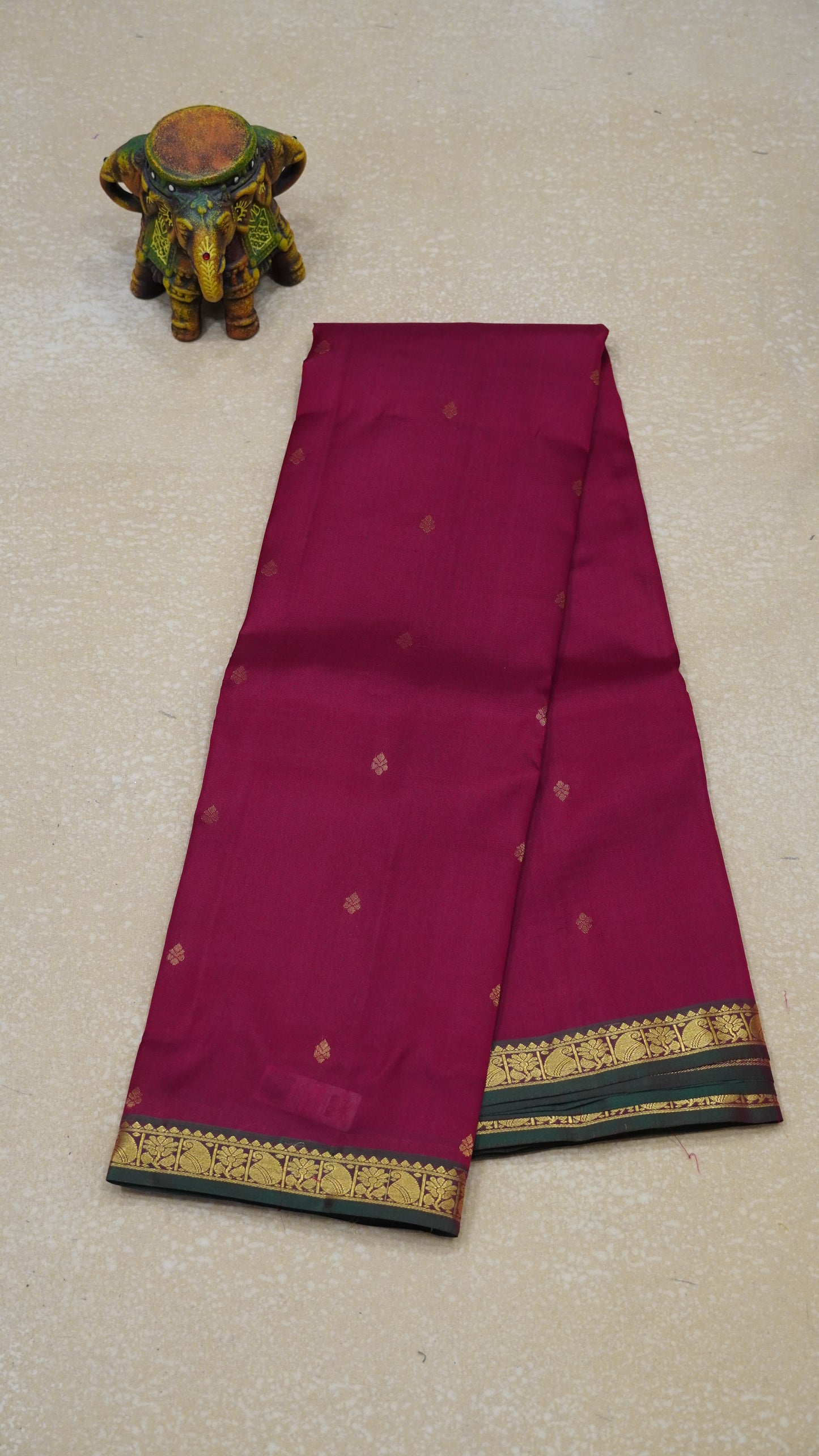 Pure Kanjivaram Silk Saree - Red