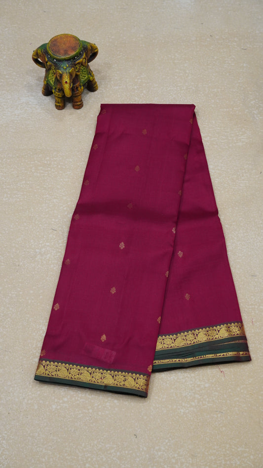Pure Kanjivaram Silk Saree - Red