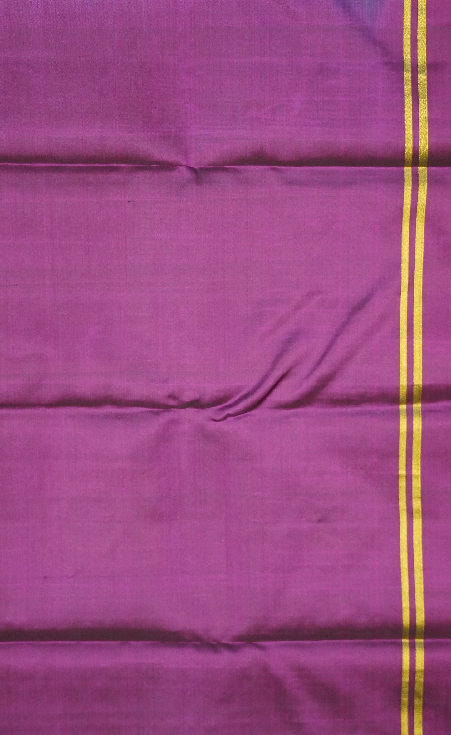 Pure Double Wrap Soft Silk Saree-Greyish Blue