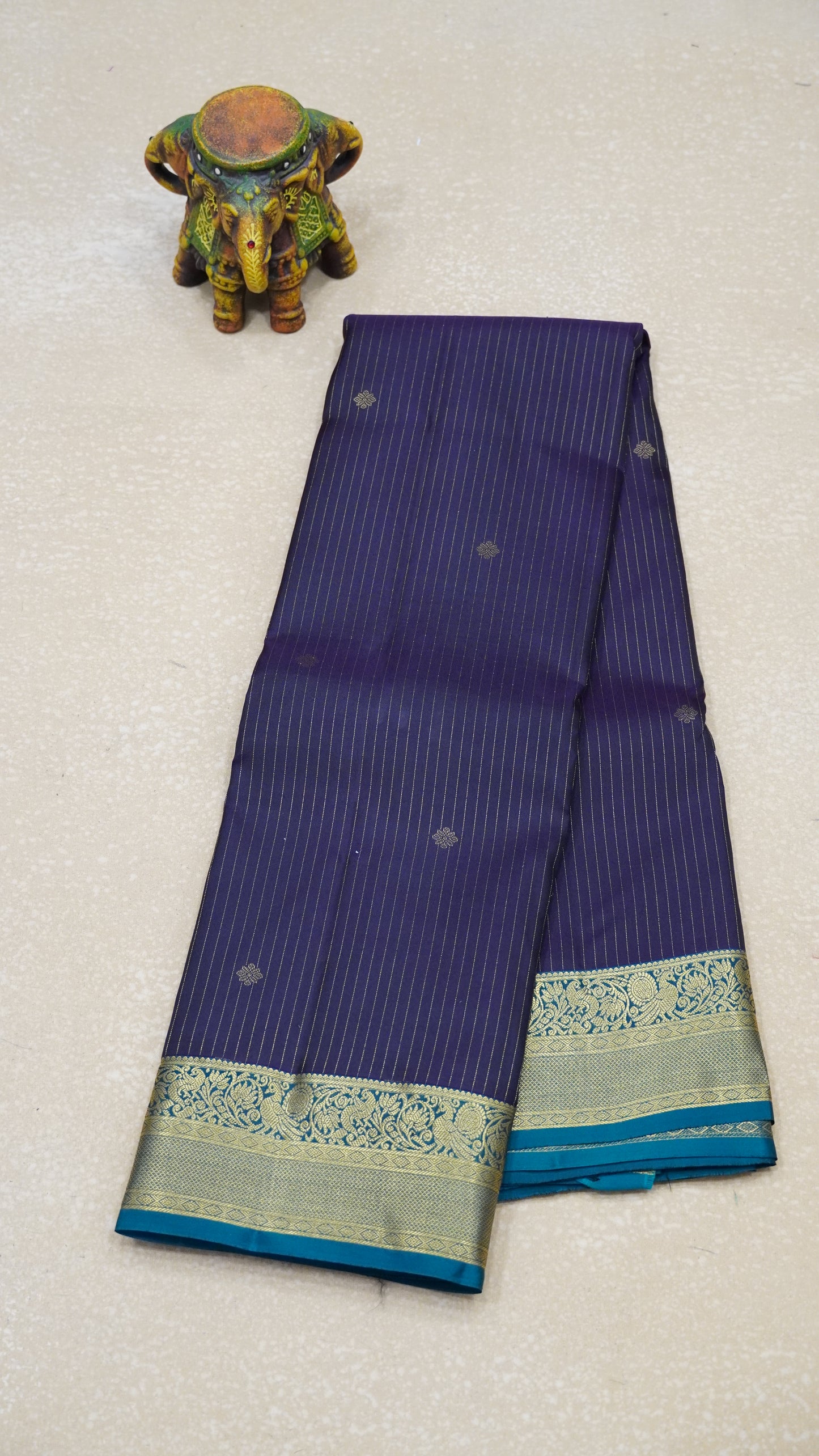 Pure Kanjivaram Silk Saree - Wine