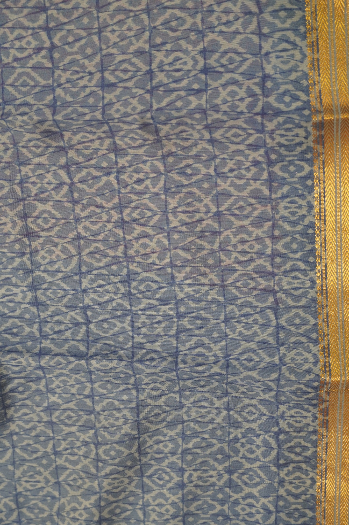 Crepe Silk Saree - Mini Floral Pink