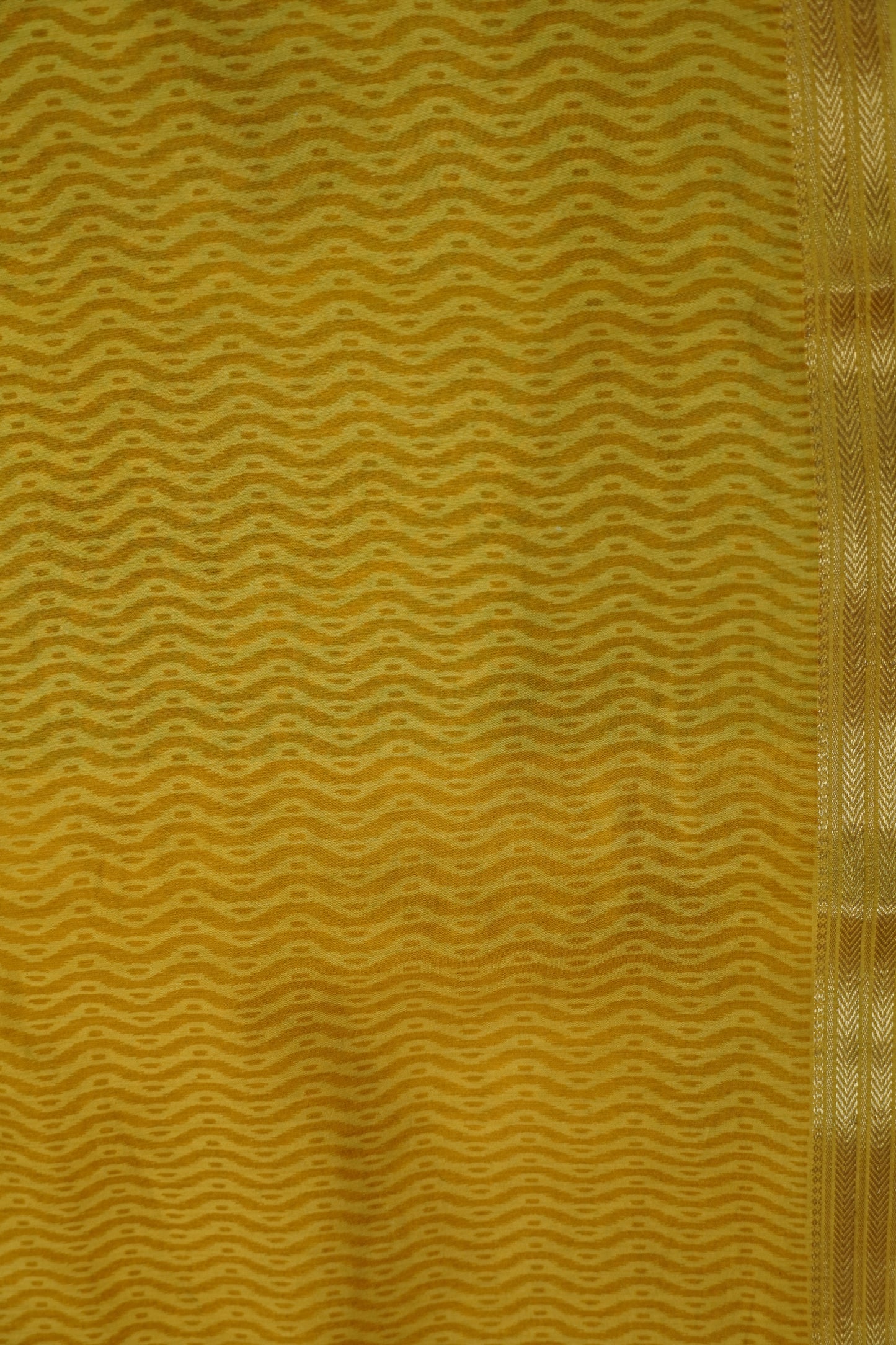 Crepe Silk Saree - Mini Floral Green