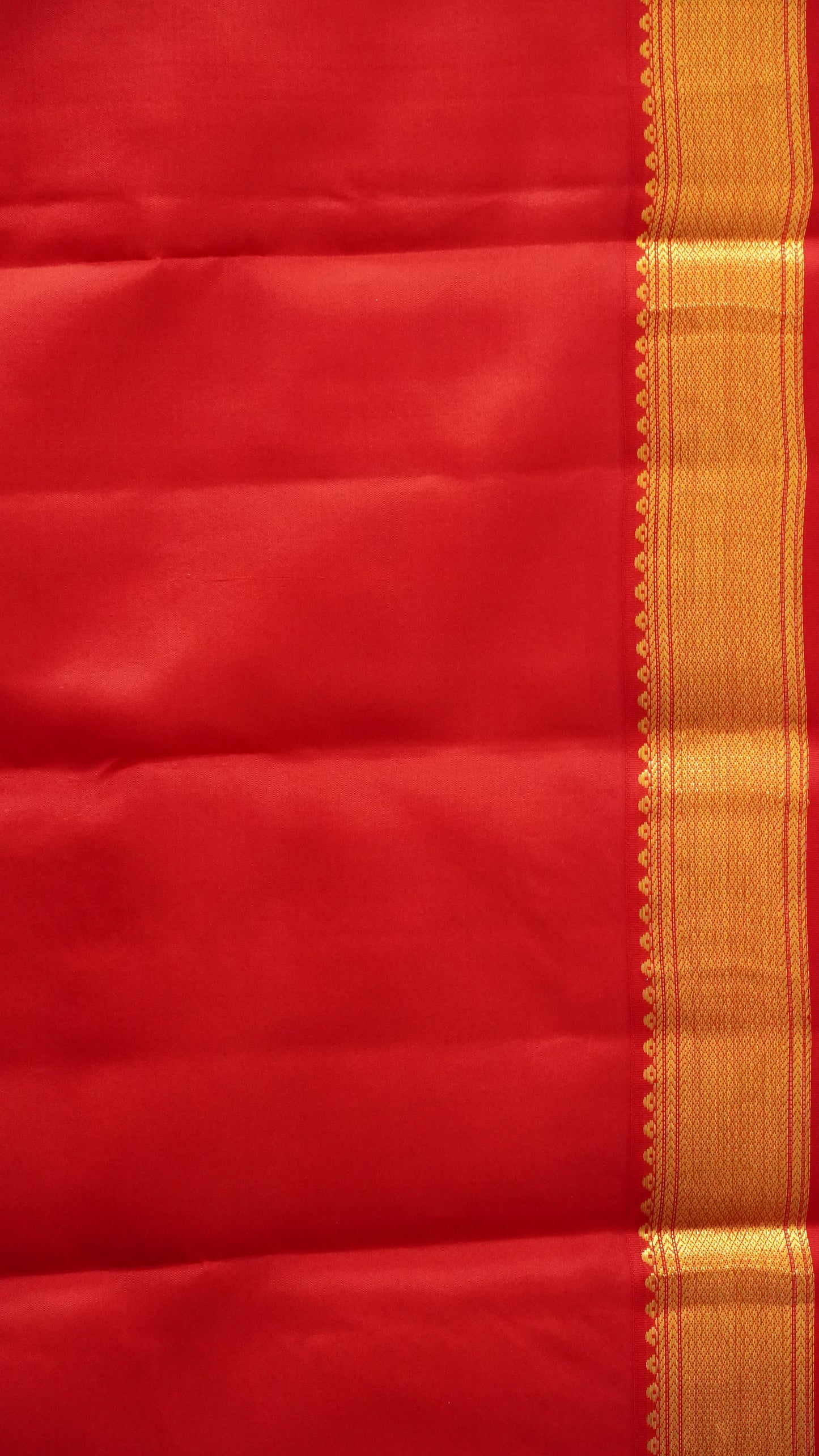 Pure Kanjivaram Silk Saree - Mustard