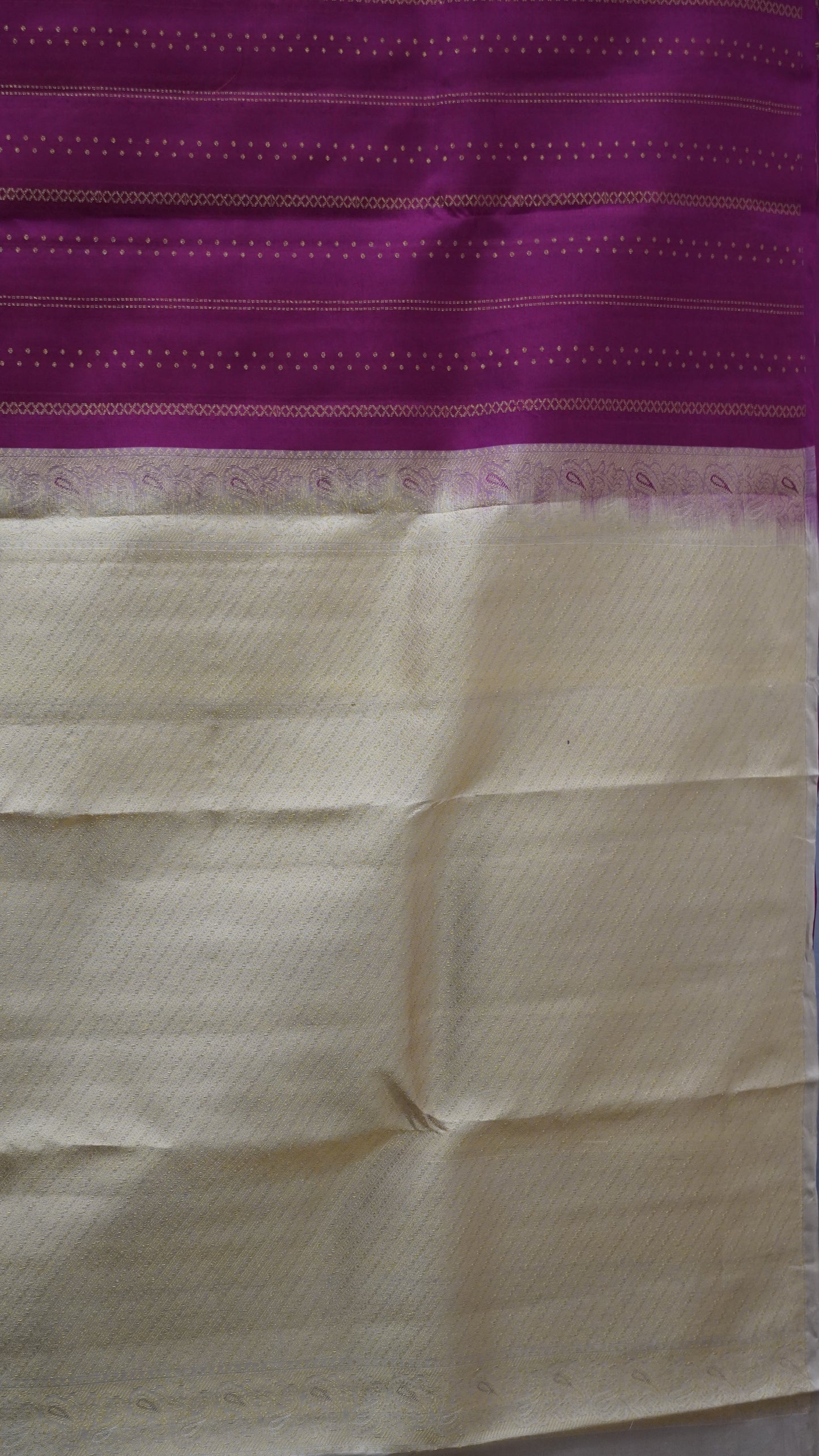 Pure Soft Silk Saree 1 1/2 Warp - Marron