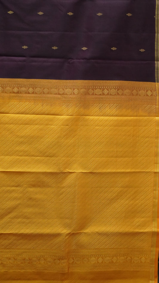 Pure Kanjivaram Silk Saree - Wine
