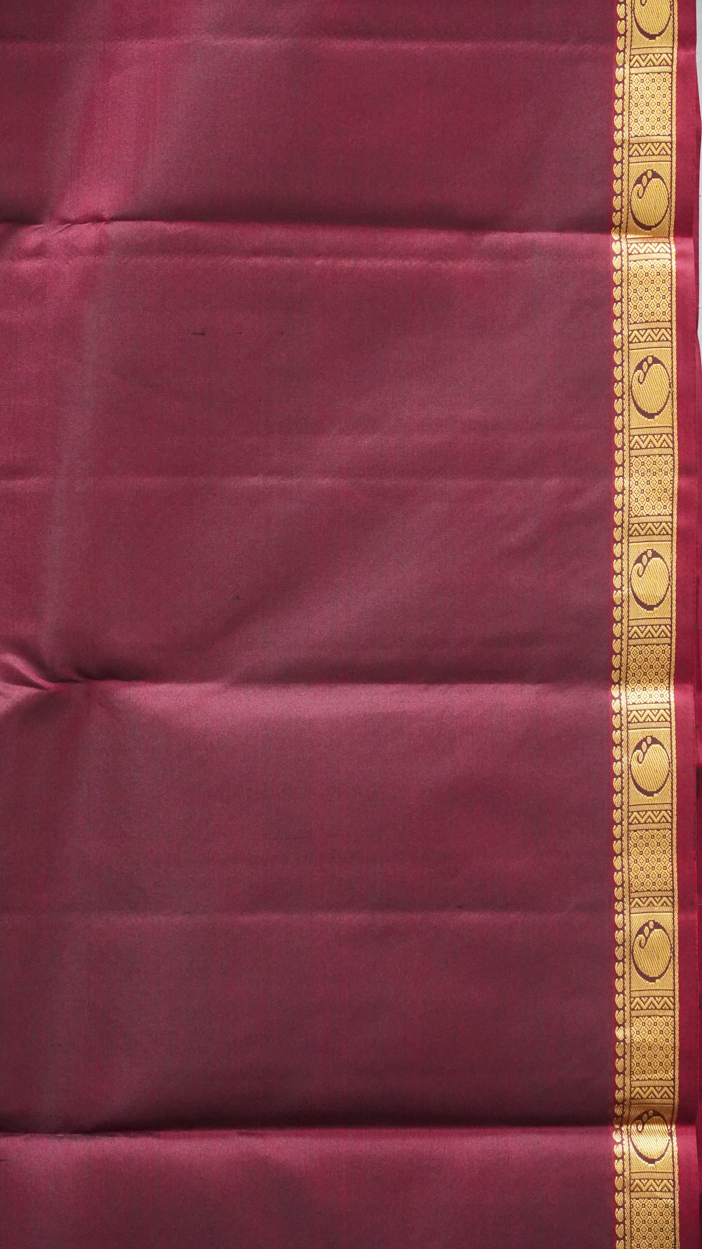 Pure Kanjivaram Silk Saree - Brown