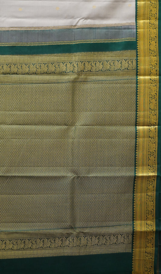 Pure Kanjivaram Silk Saree - Beige