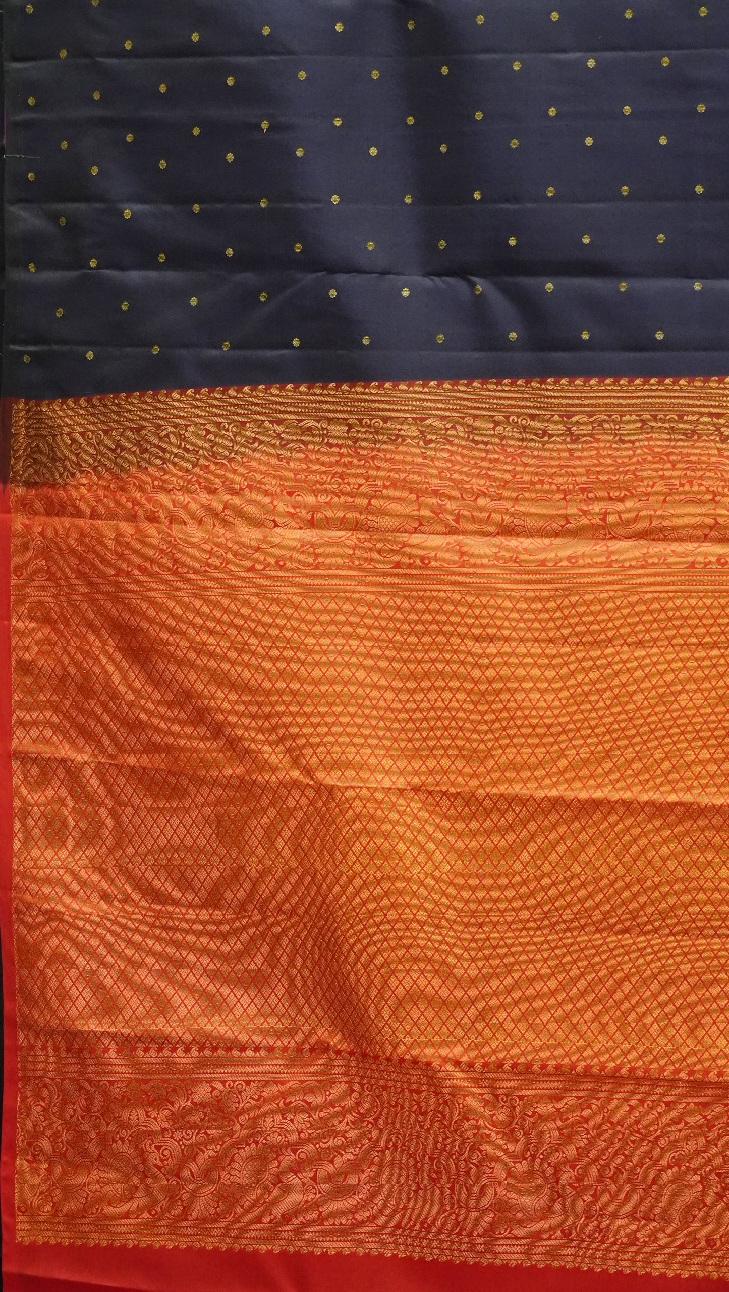 Pure Kanjivaram Silk Saree - Violet