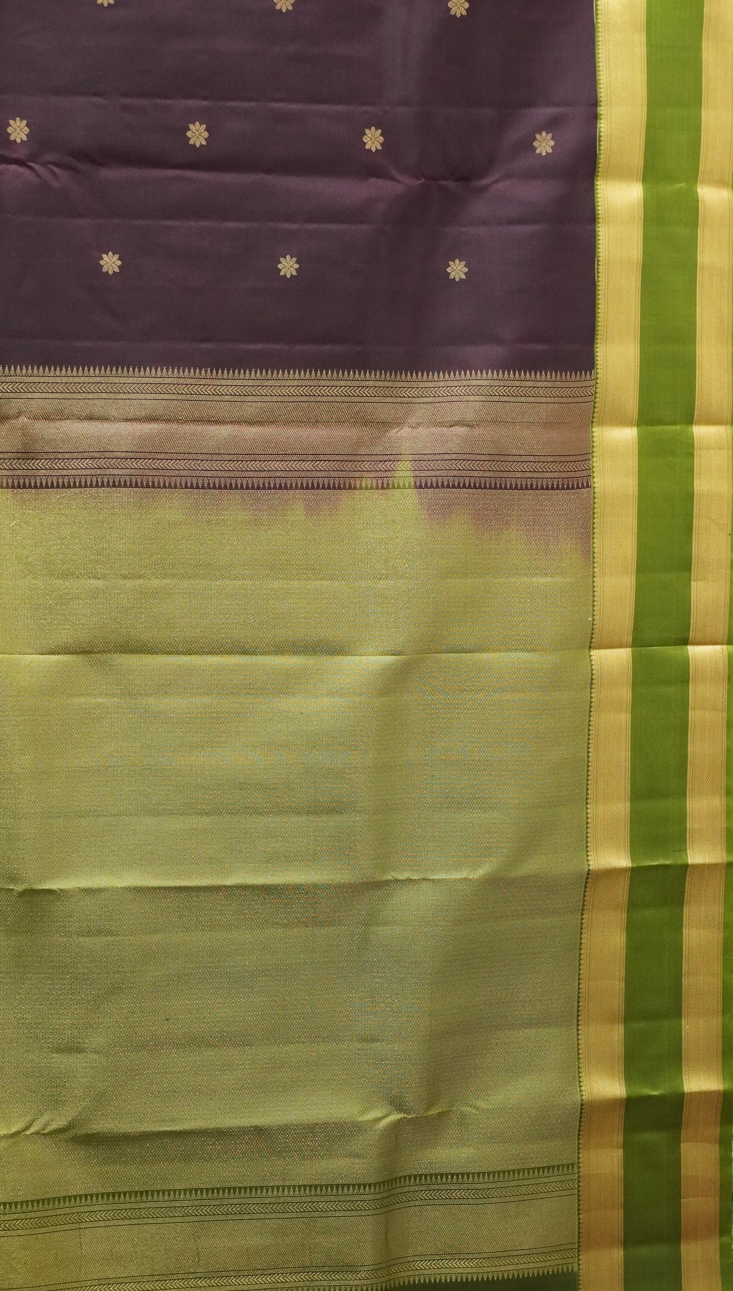 Pure Kanjivaram Silk Saree - Wine