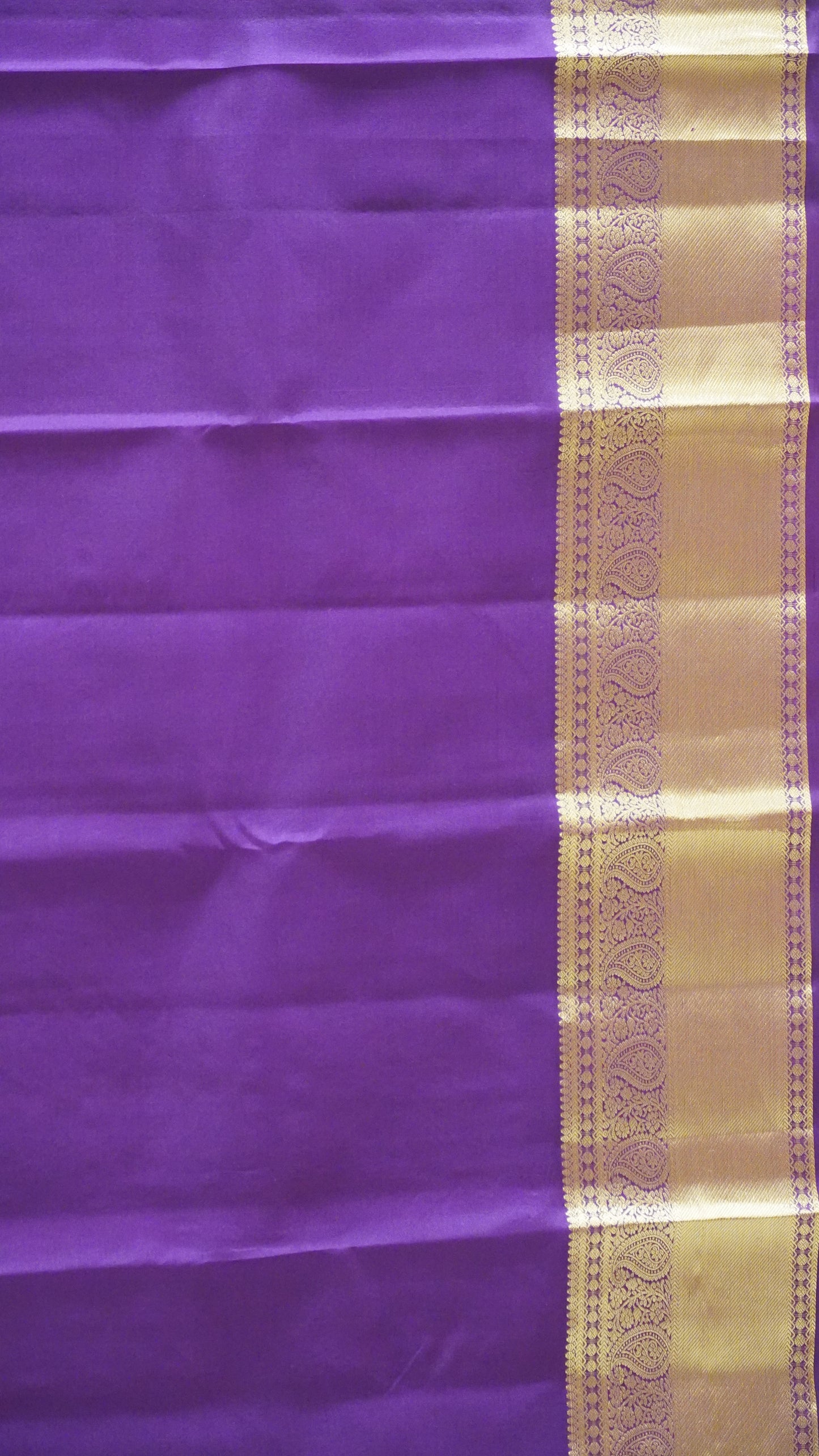 Pure Kanjivaram Silk Saree - Purple