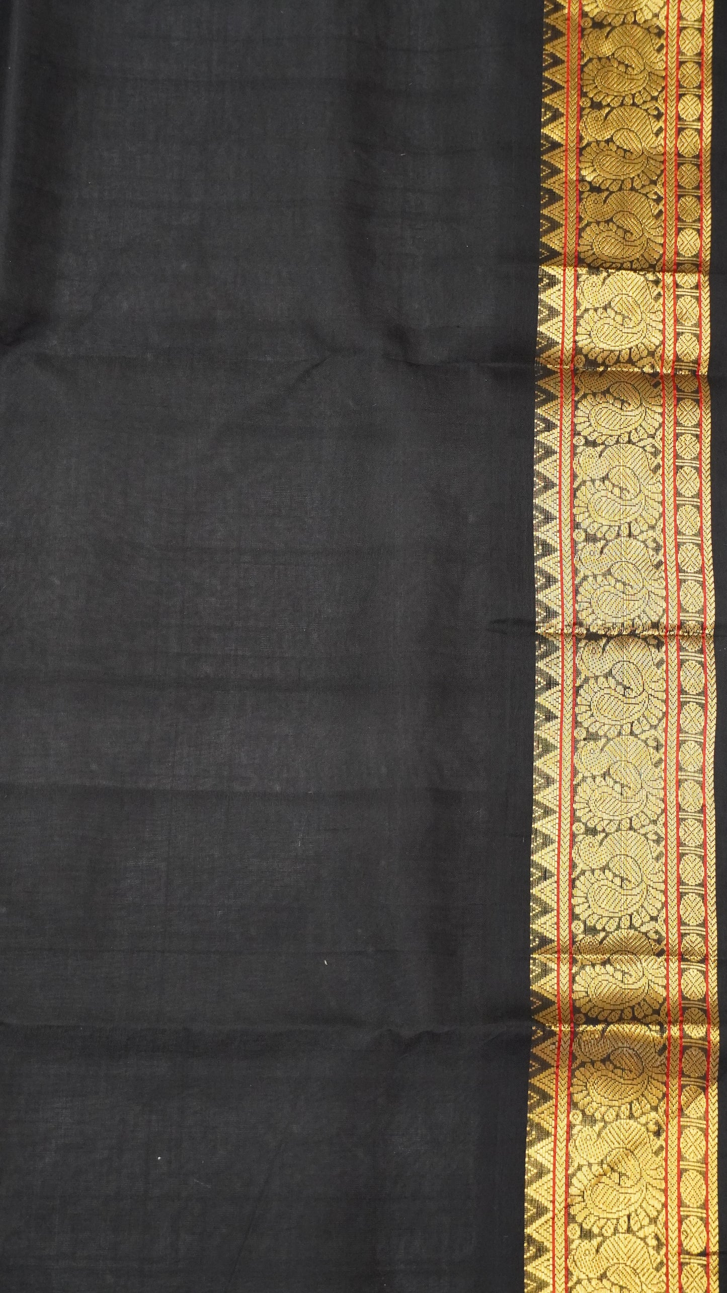 Pure Silk Cotton Saree-Pista Green