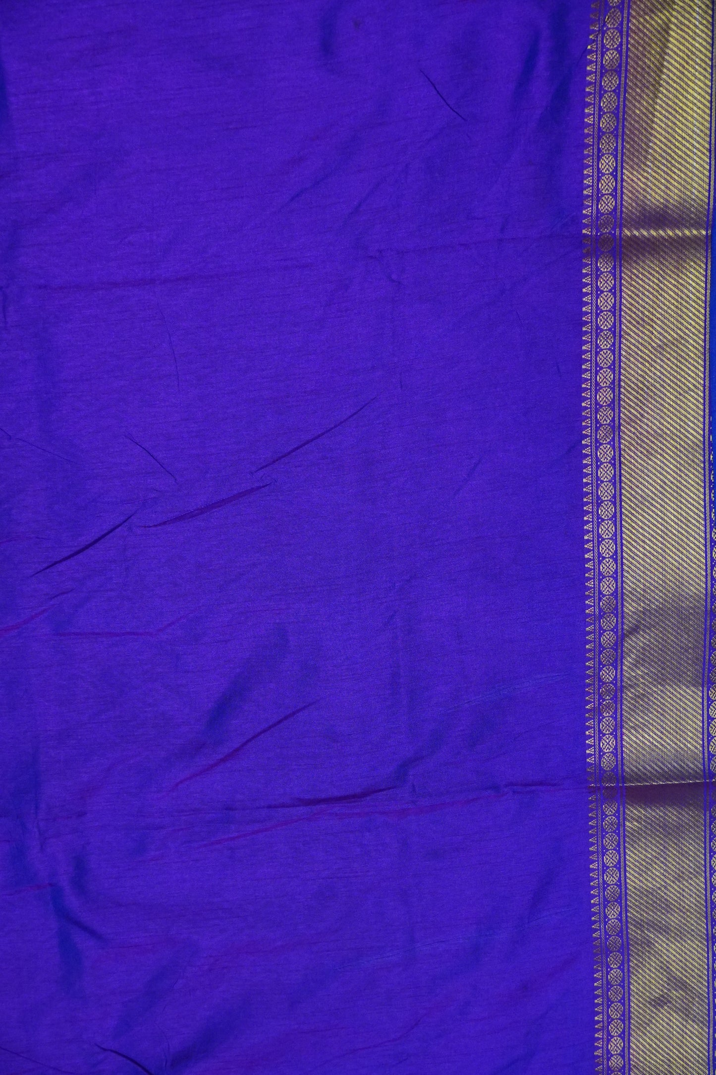 Semi Patola Saree - Ink Blue