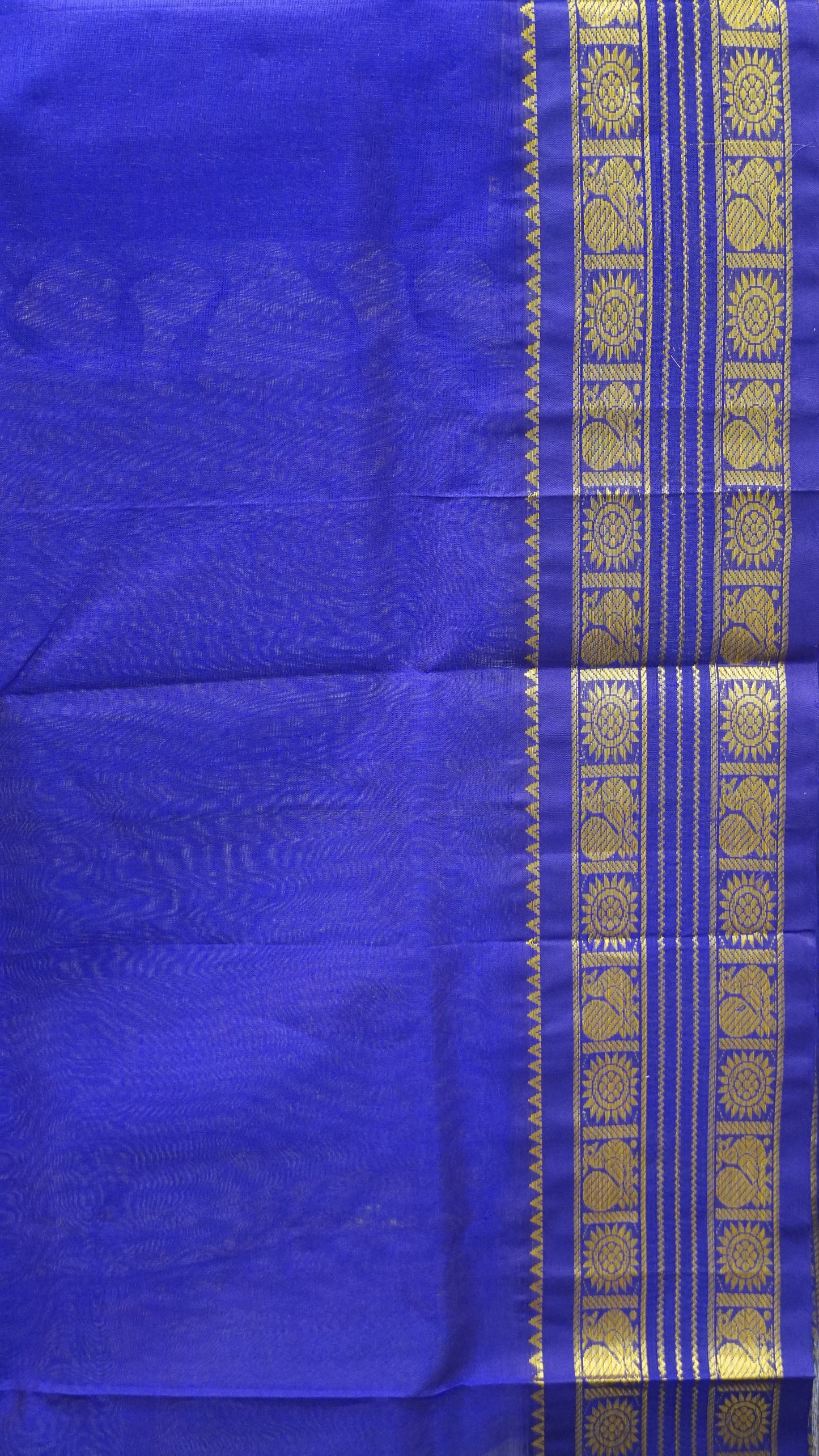 Pure Silk Cotton Saree-Off White