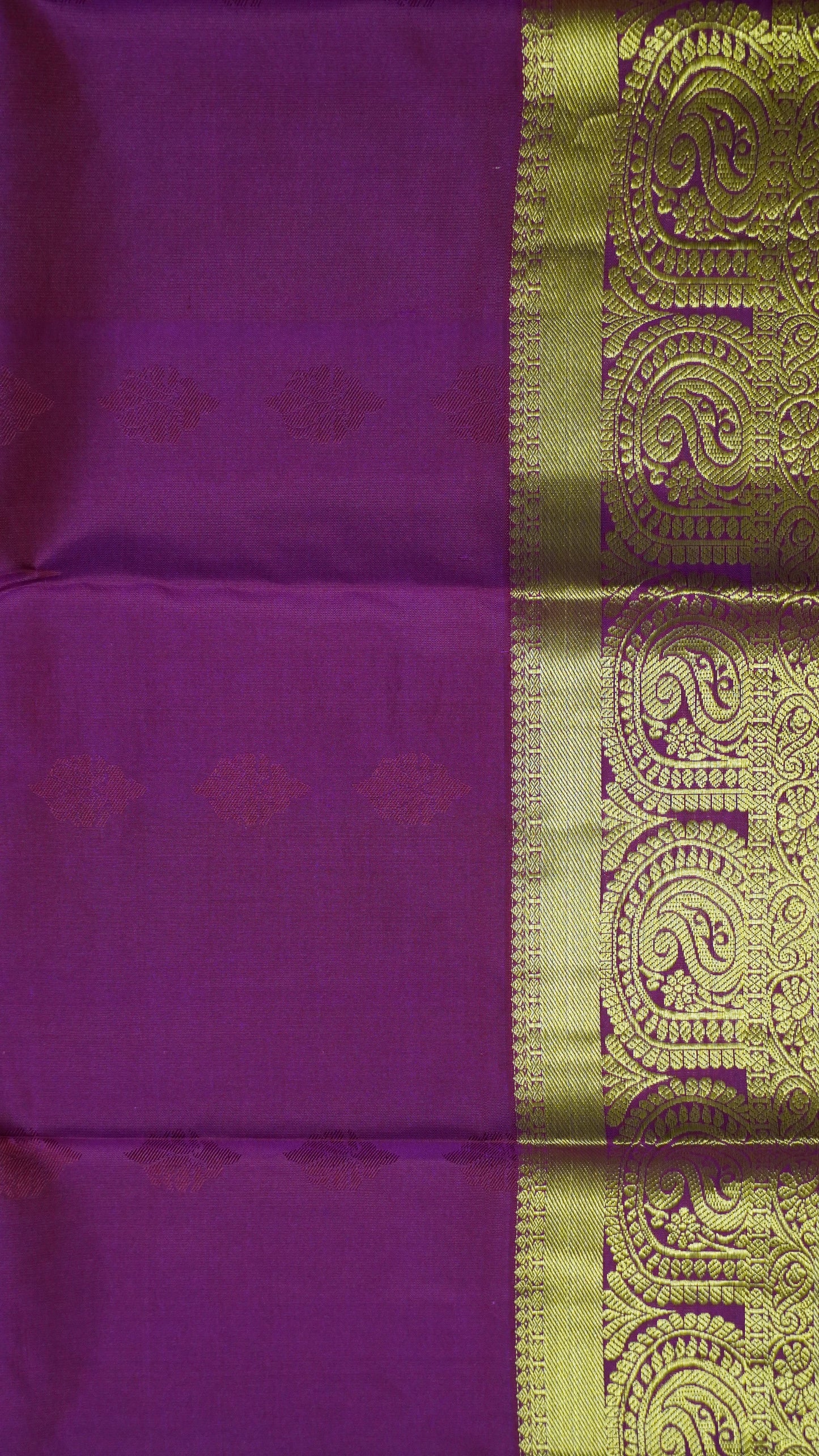 Pure Kanjivaram Silk Saree -Dark green-Arakku