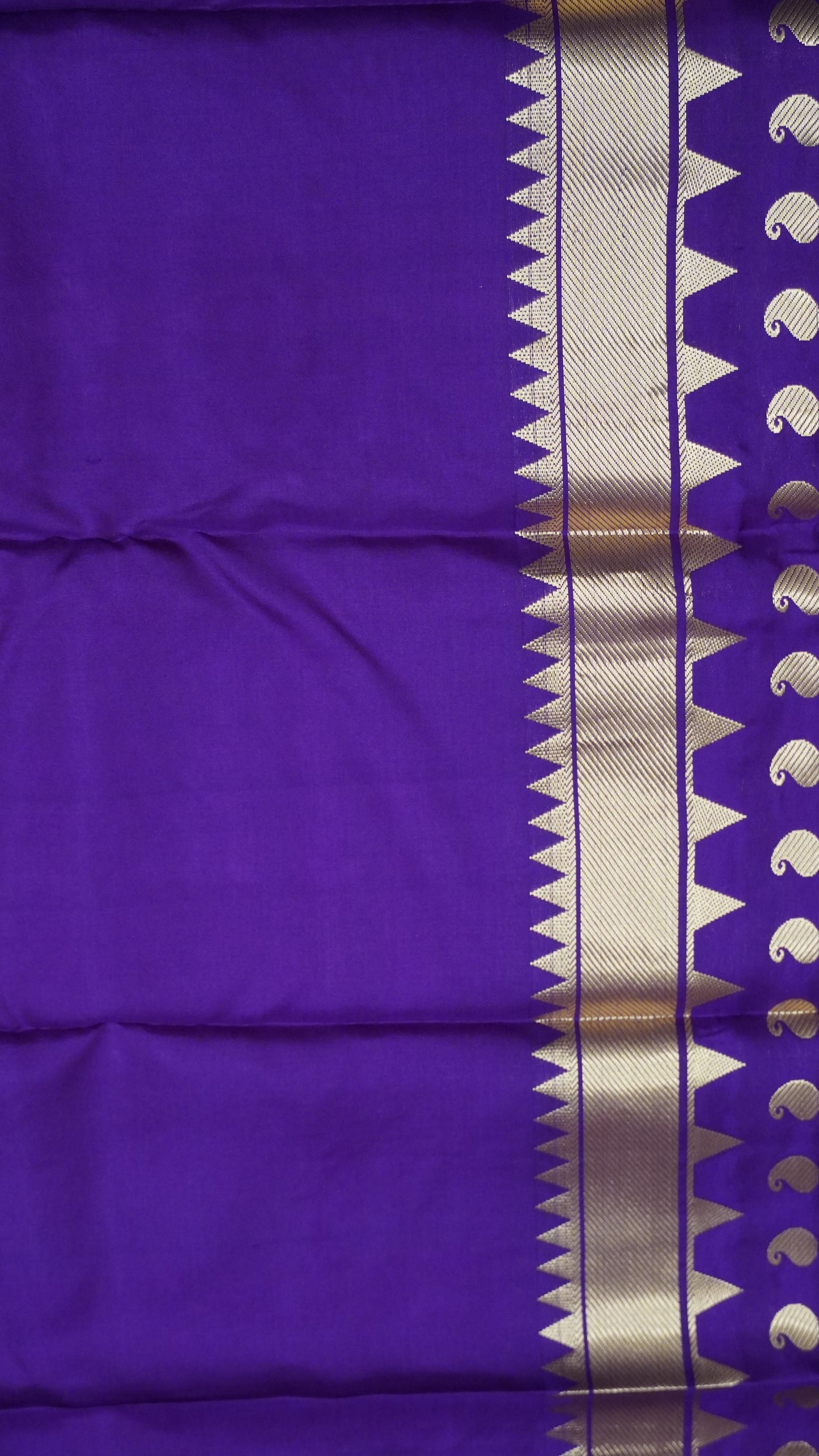 Pure Kanjivaram Silk Saree -Pink Wine