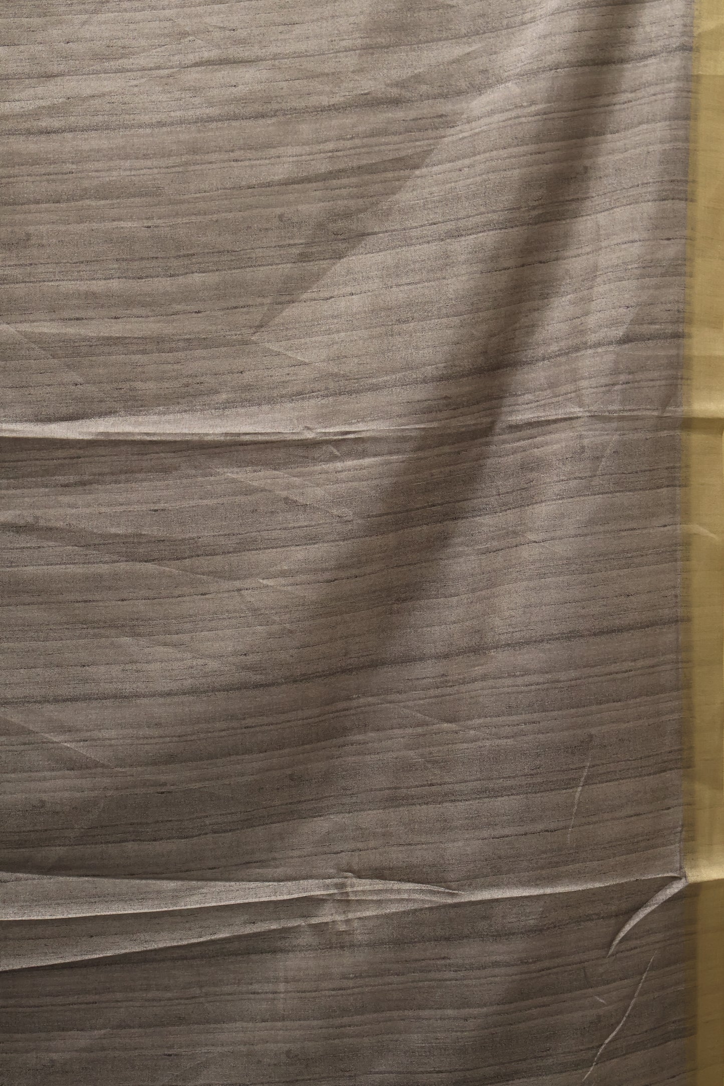 Art Mulberry Silk Saree-Grey Penn Kalamkari