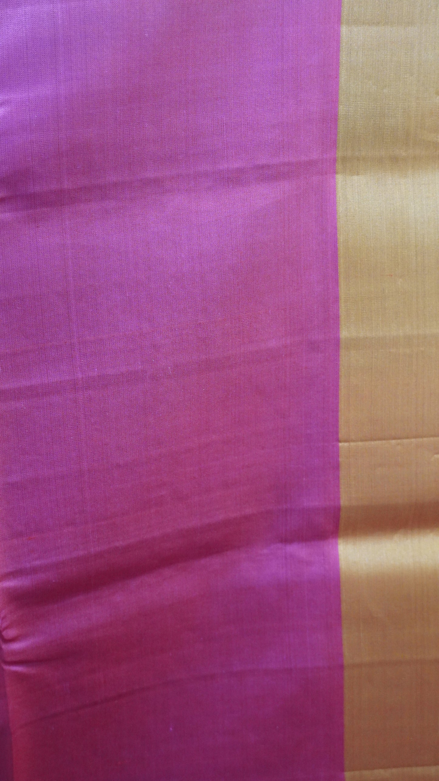 Pure Soft Silk Saree - Bottle green- Pink