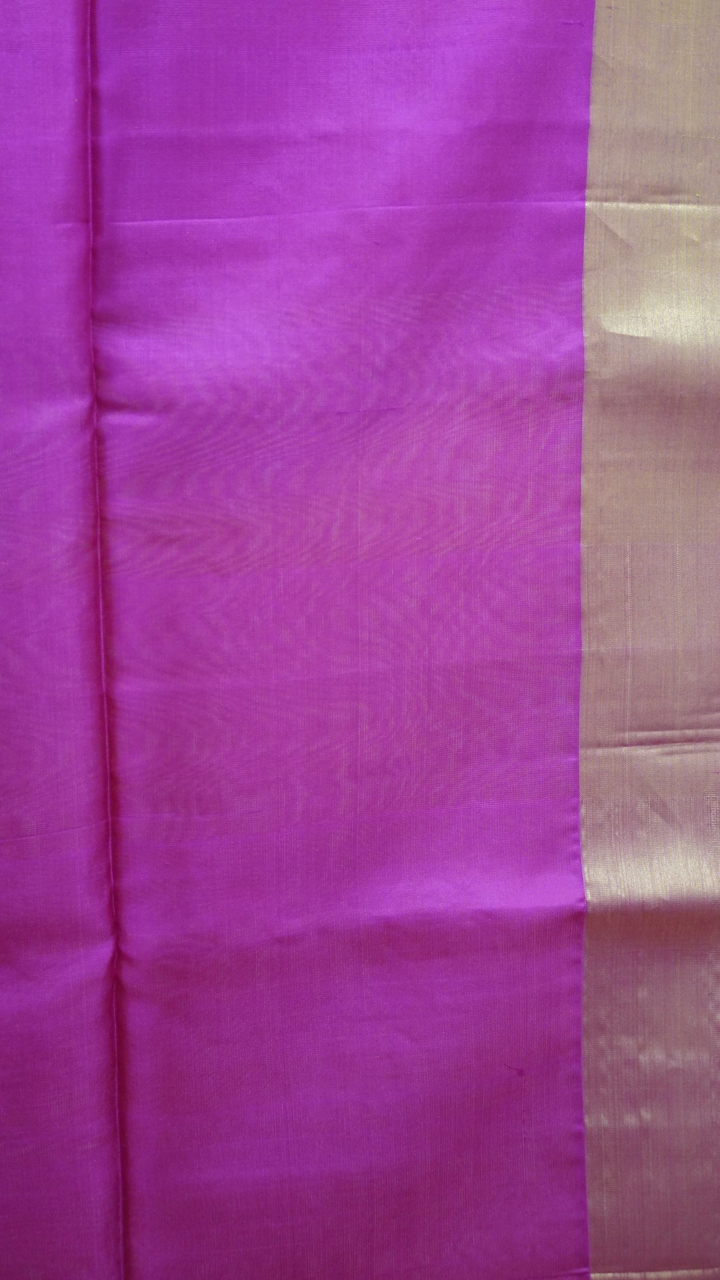 Pure Soft Silk Saree - Yellow -Pink