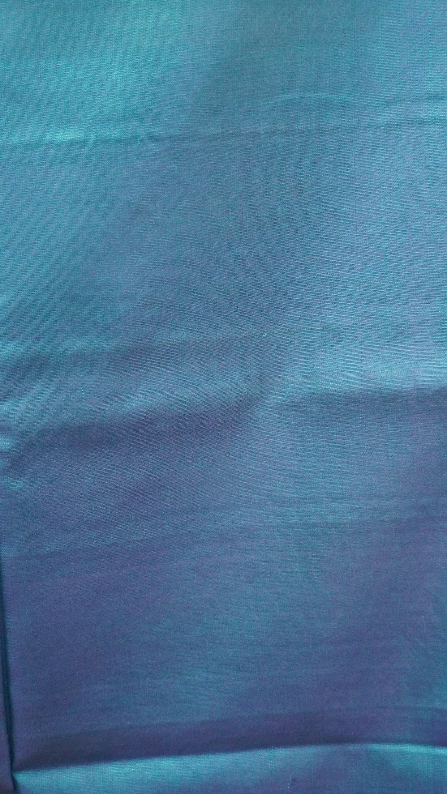 Pure Soft Silk Saree - Redish Purple-Peacock Blue