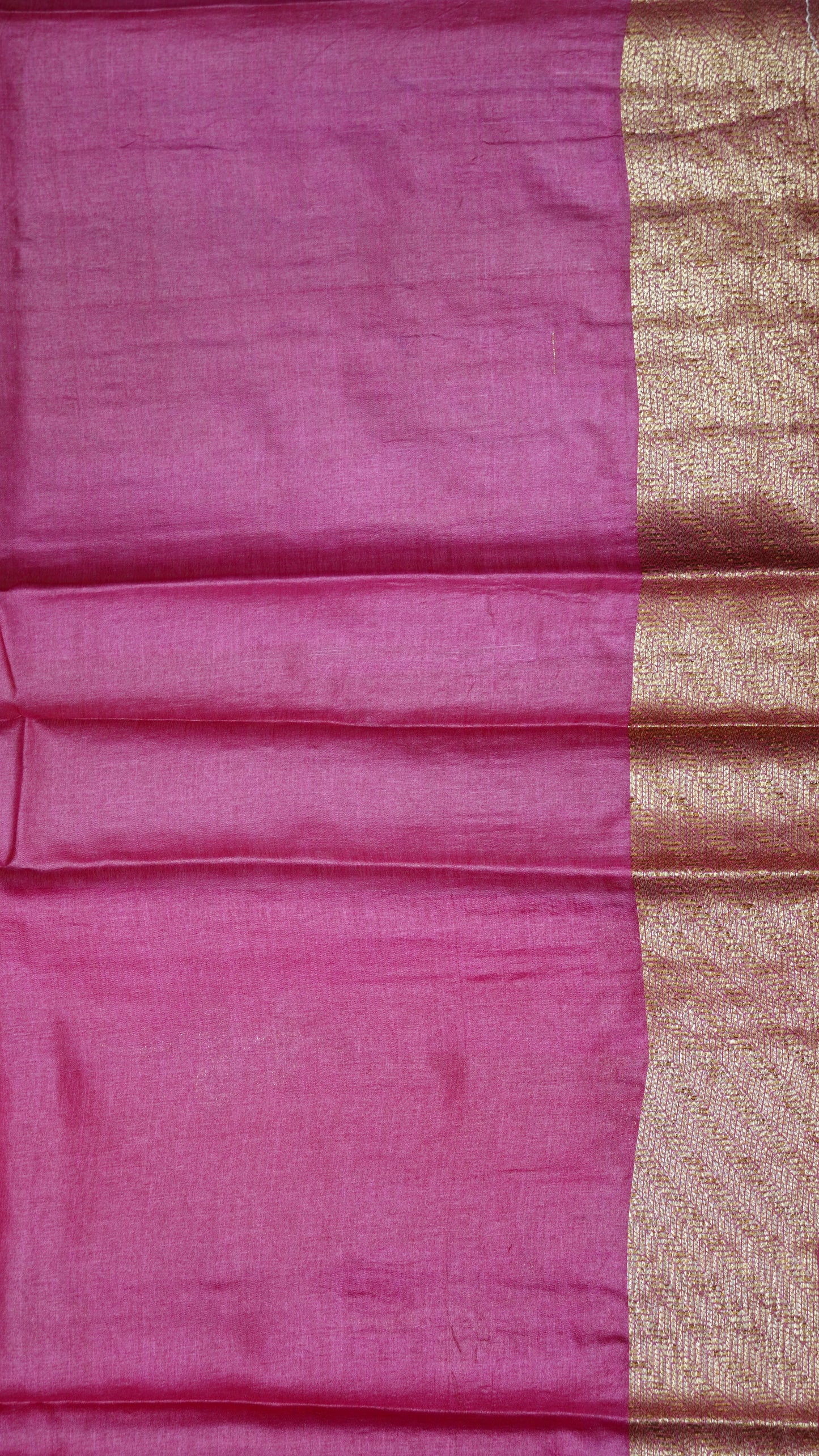 Pure Tussar Saree - Pink