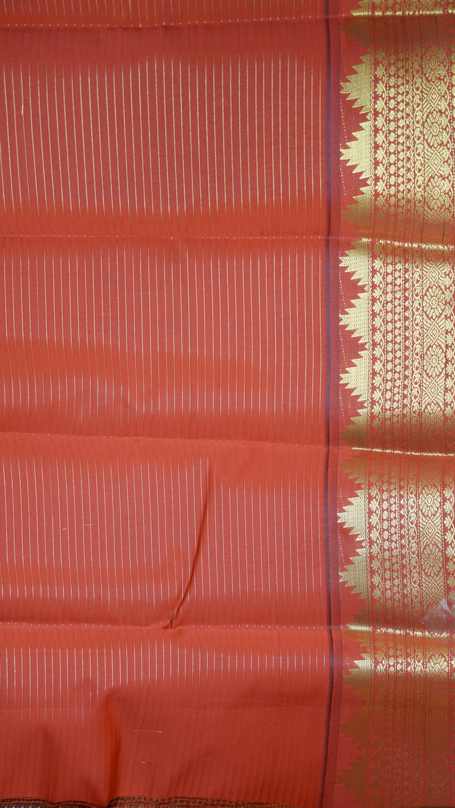 Semi Kanjivaram Silk Saree - Ramar Blue