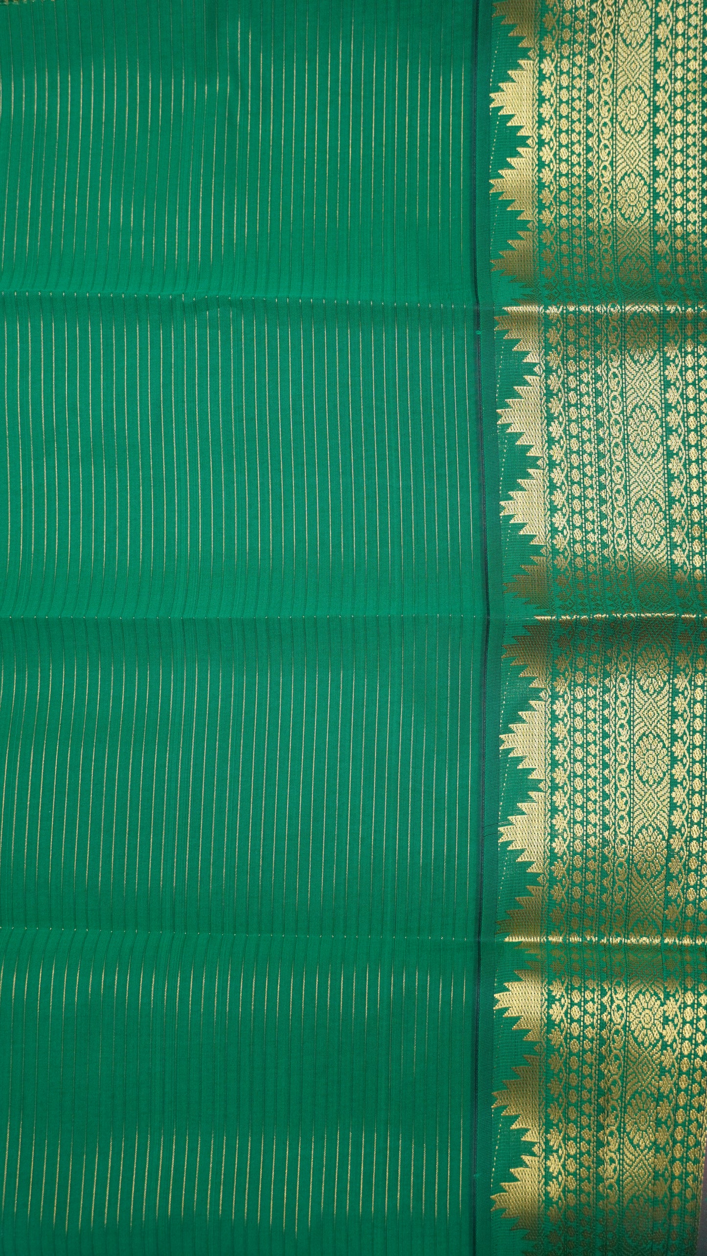 Semi Kanjivaram Silk Saree - Purple