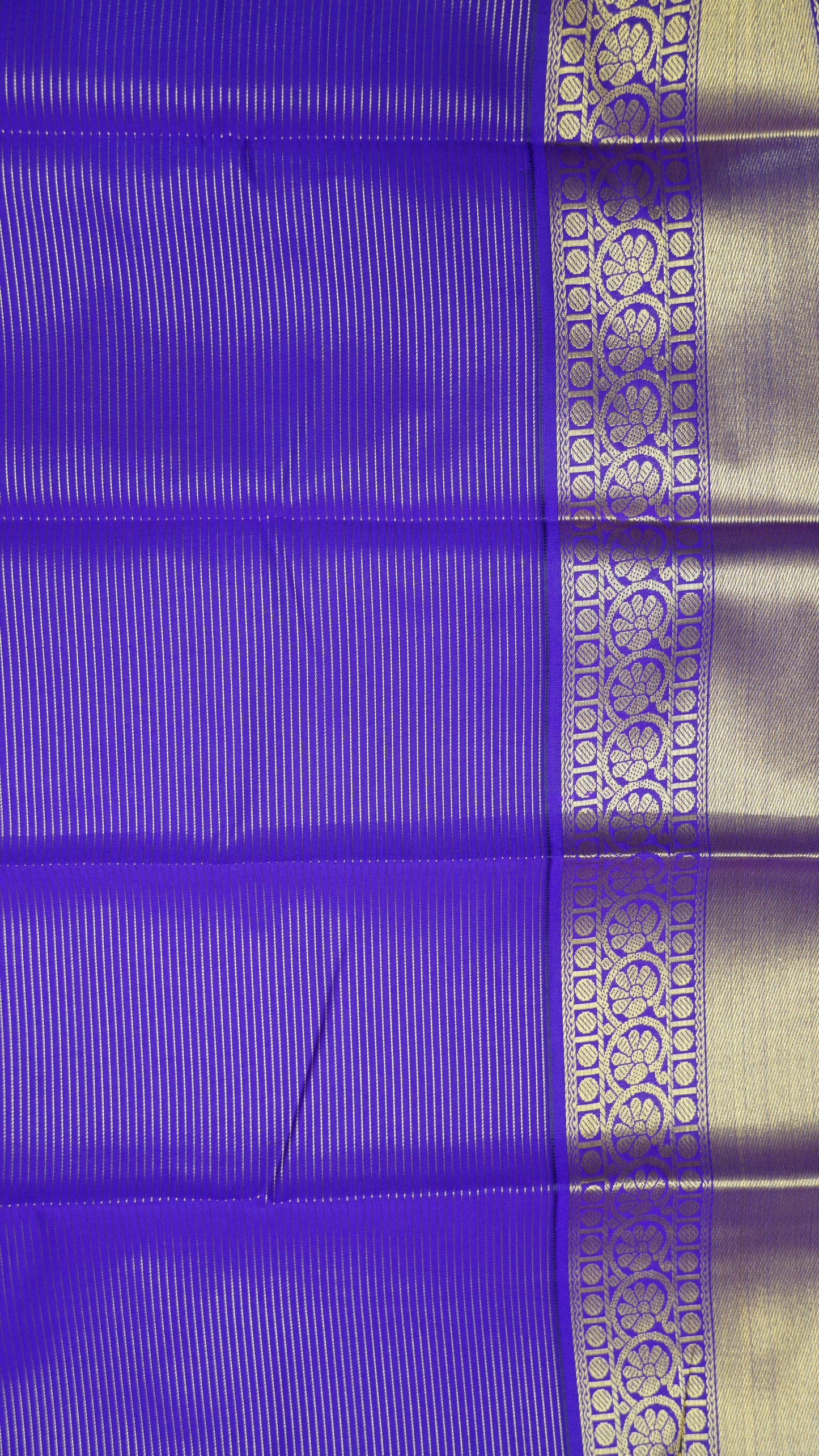 Semi Kanjivaram Silk Saree - Olive Green