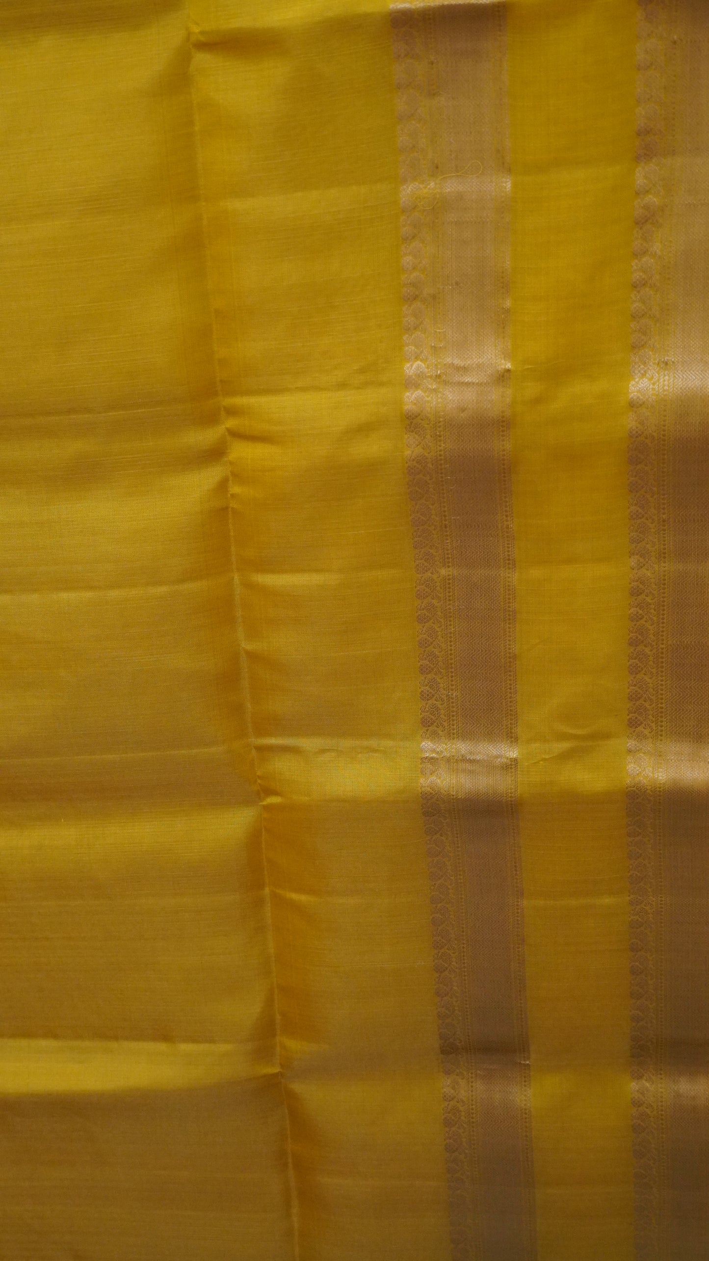 Pure Soft Silk Saree - Sandal-Yellow