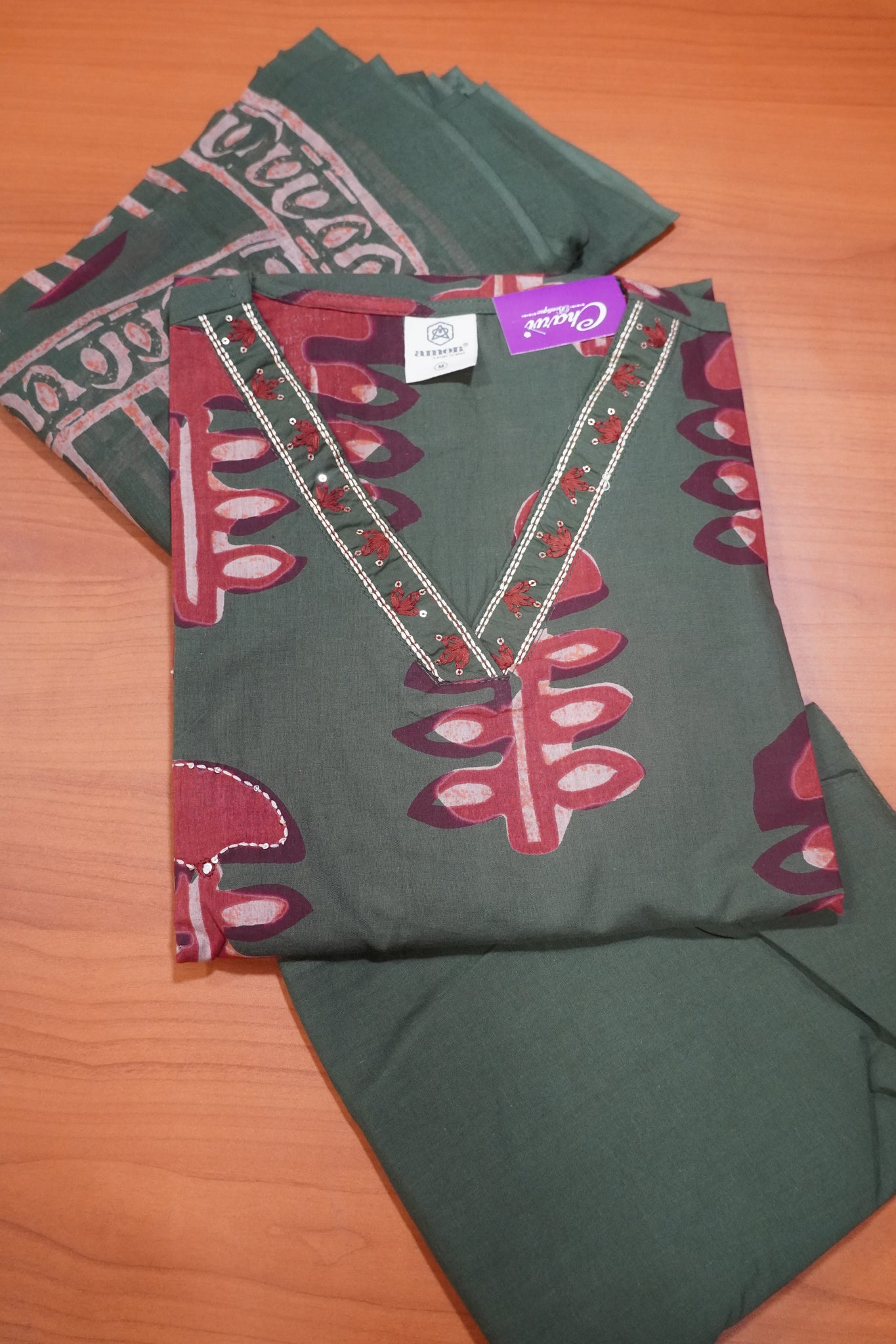 3 Pcs Kurti Set
