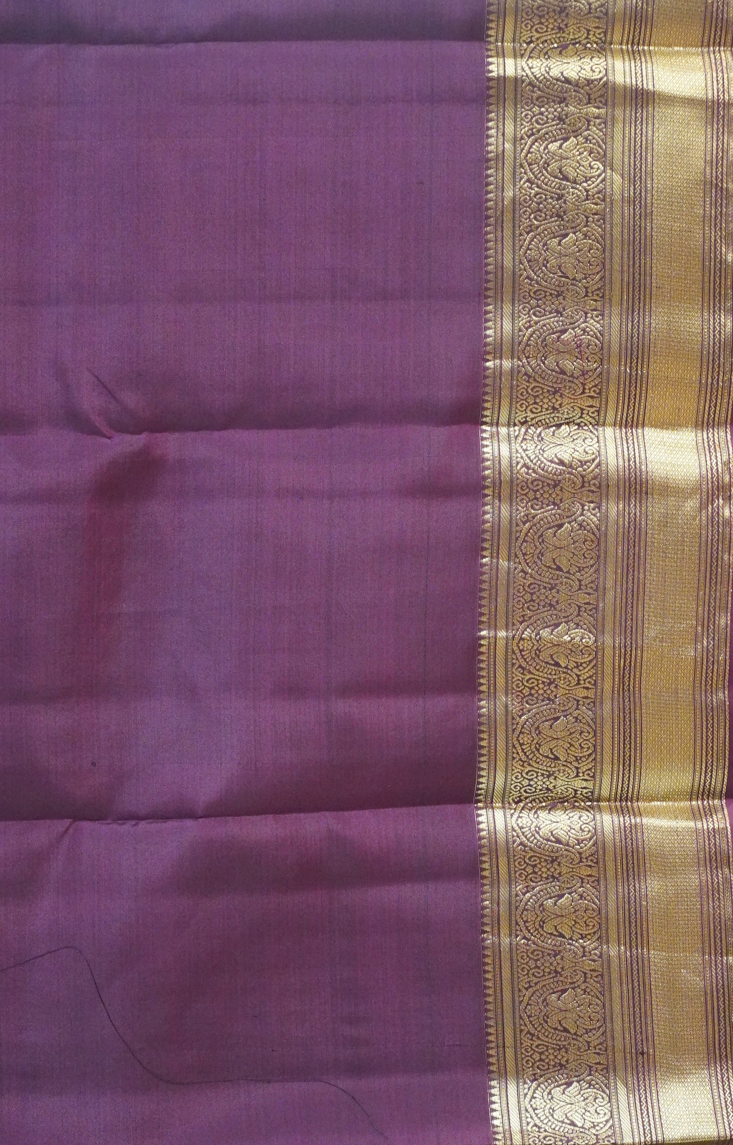Pure Kanjivaram Silk Saree - Dark Beige
