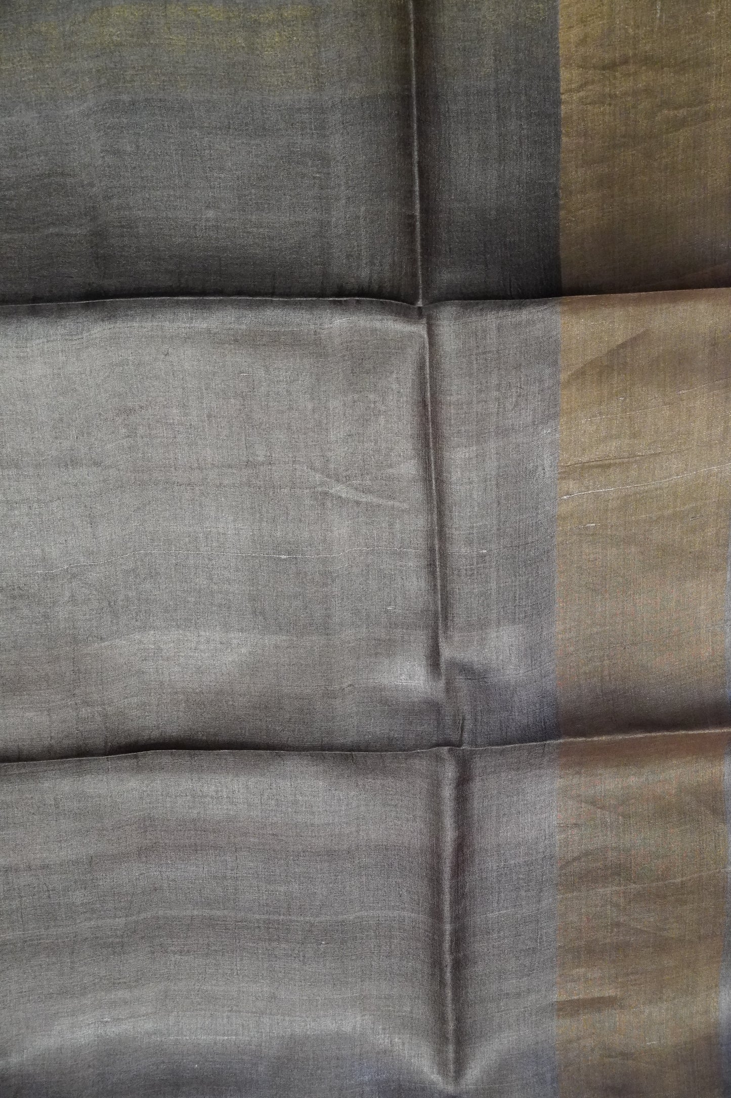 Pure Tussar Silk - Mustard