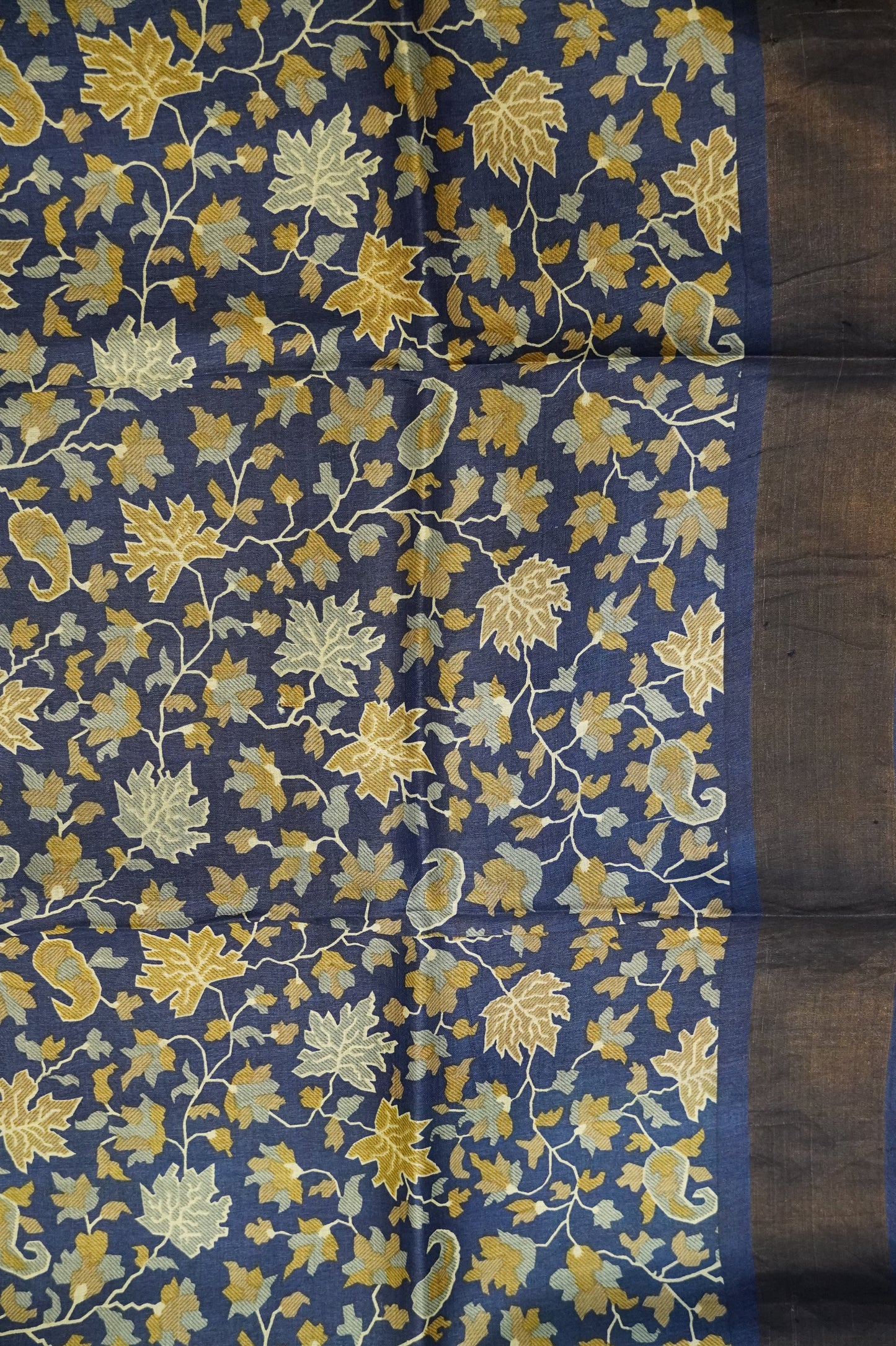 Pure Tussar Silk - Green