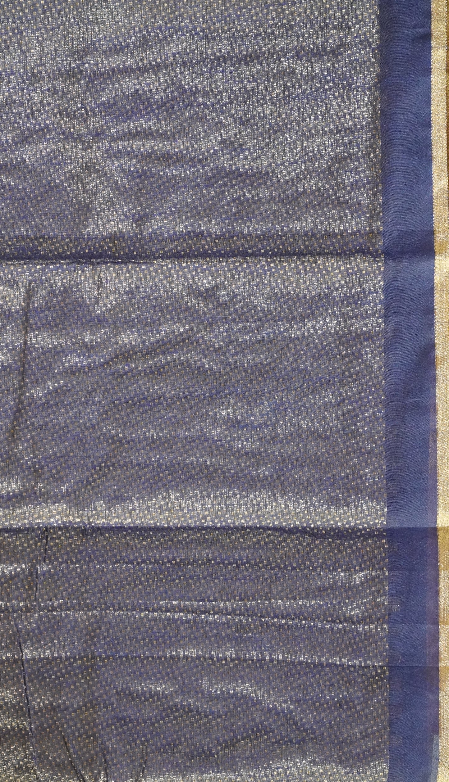 Semi Tissue Silk Saree Blue